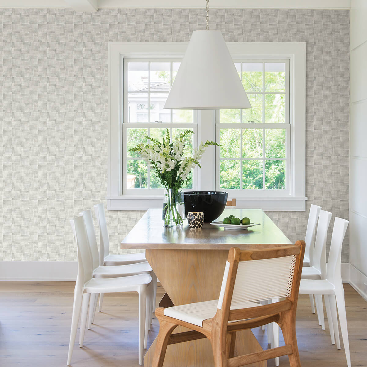 ting-grey-abstract-woven-wallpaper-york-wallcoverings-2971-86158 - York Wallcoverings Papel pintado