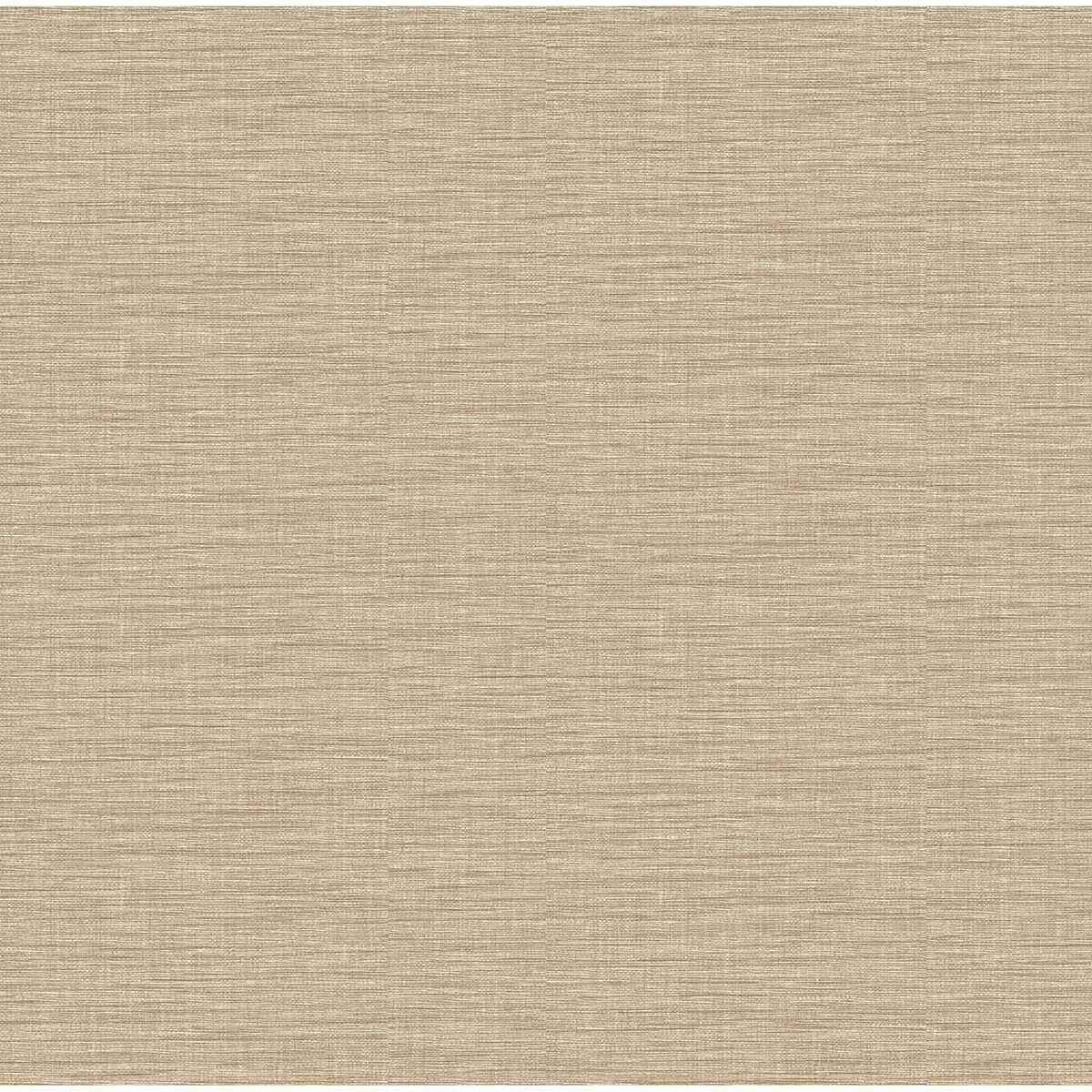 Lela Wheat Faux Linen Wallpaper - York Wallcoverings - 2971-86182 - York Wallcoverings Wallpaper