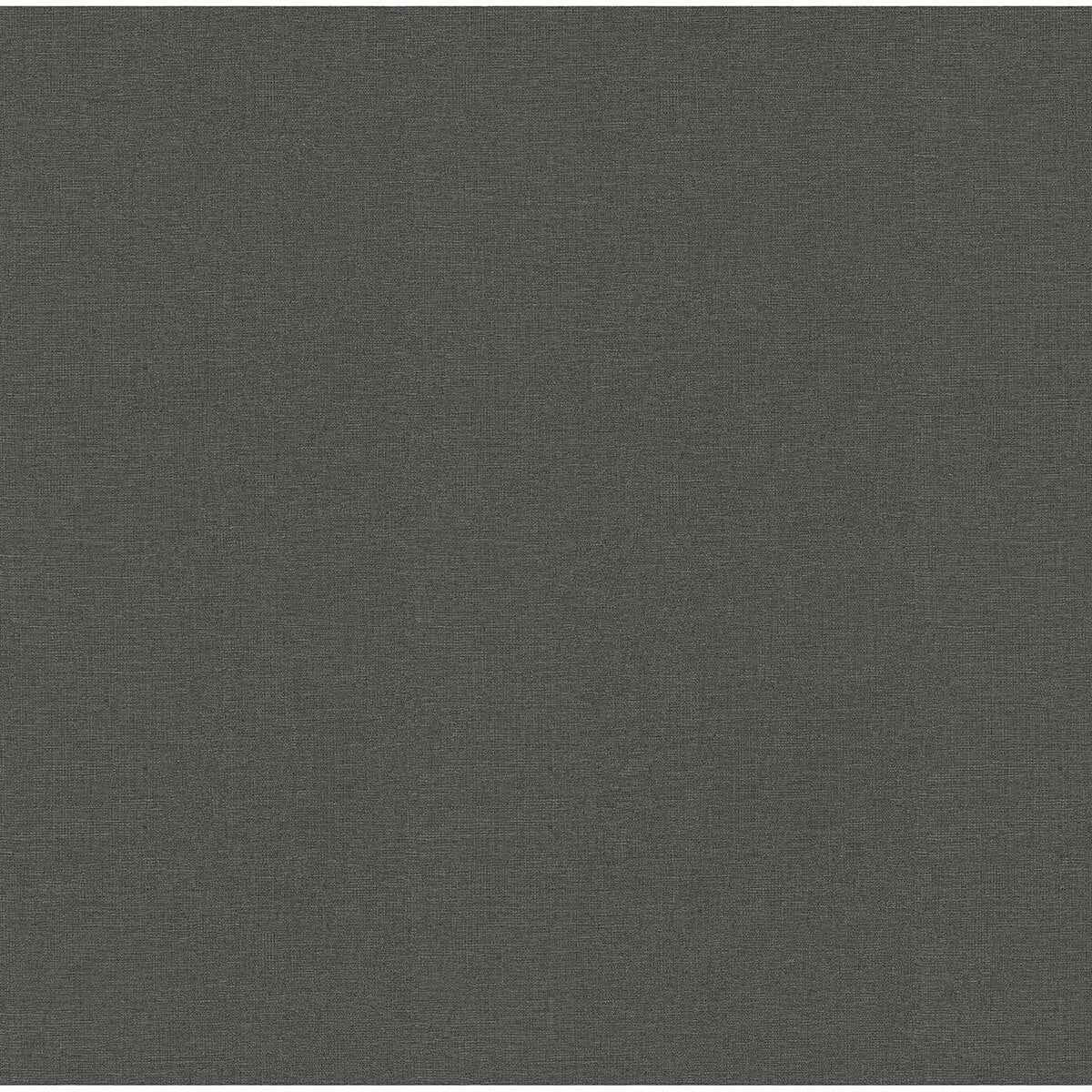 Meade Charcoal Fine Weave Wallpaper - York Wallcoverings - 2971-86317