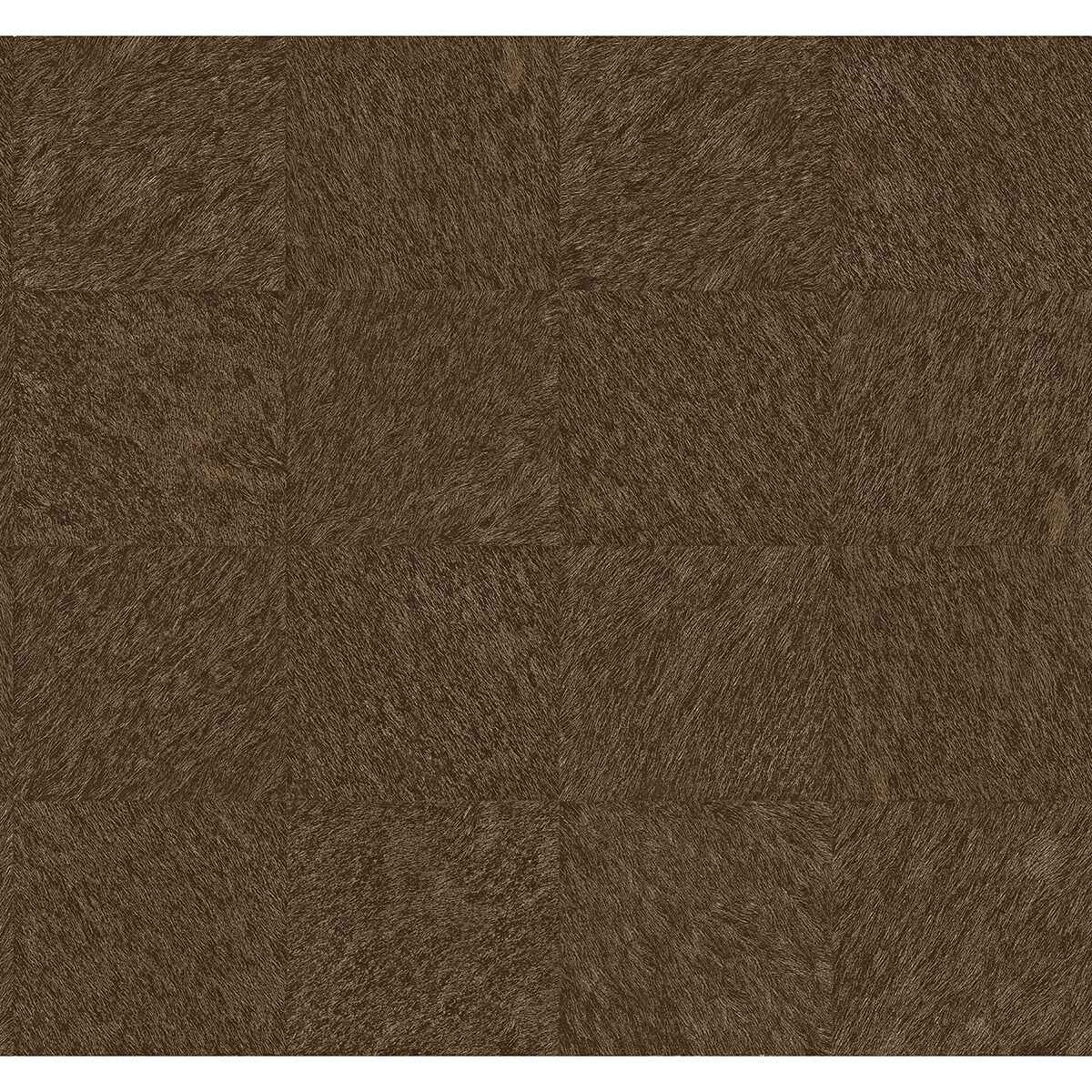 Flannery Brown Animal Hide Wallpaper - York Wallcoverings - 2971-86367