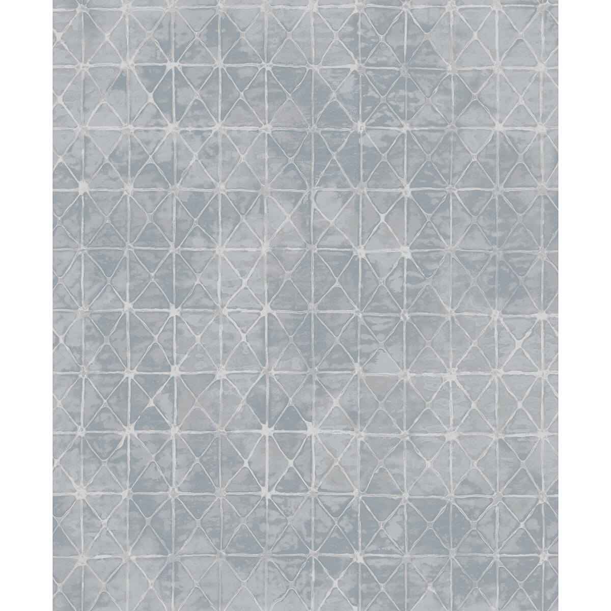 Odell Light Blue Antique Tiles Wallpaper - York Wallcoverings - 2971-86373 - York Wallcoverings Wallpaper