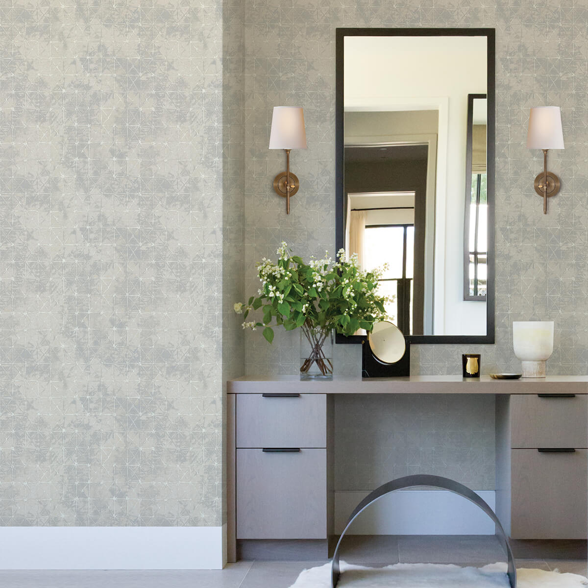 odell-light-blue-antique-tiles-wallpaper-york-wallcoverings-2971-86373 - York Wallcoverings Papel pintado