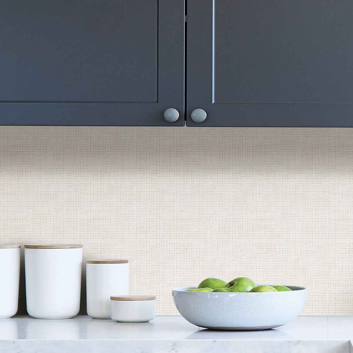 Cream Nolan Peel & Stick Wallpaper - York Wallcoverings - NUS4401 - York Wallcoverings Wallpaper