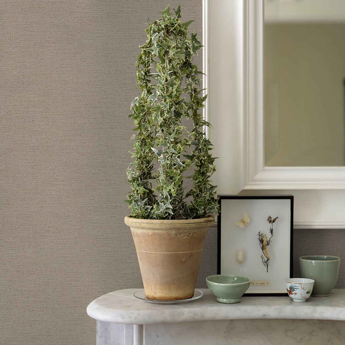 Canseco Beige Distressed Texture Wallpaper - York Wallcoverings - 4044-30689-3 - York Wallcoverings Wallpaper