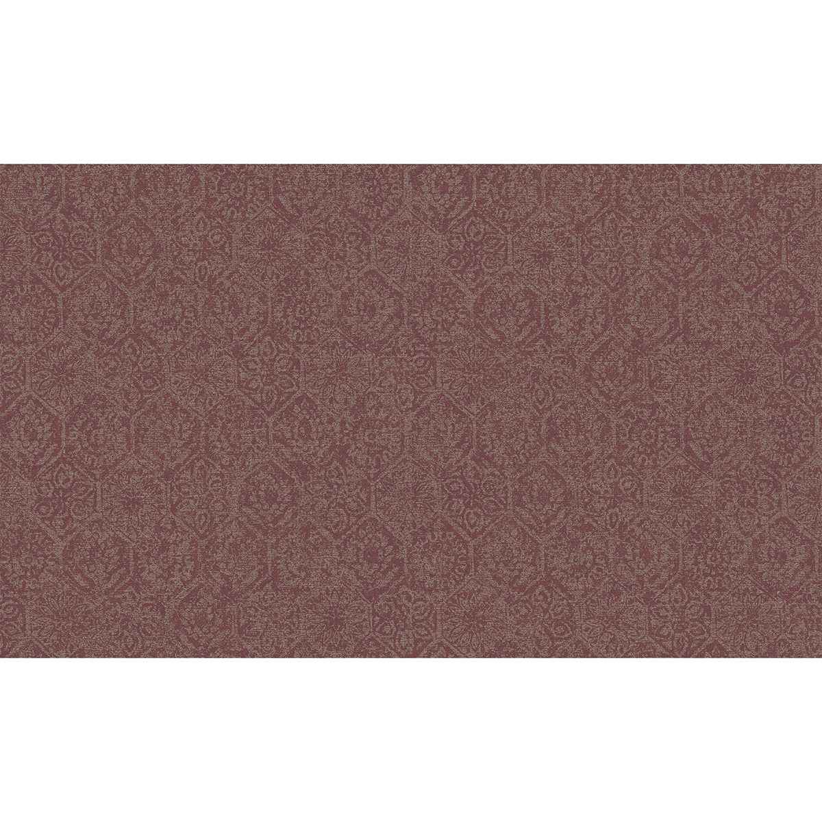 Edsel Maroon Geometric Wallpaper - York Wallcoverings - 4044-38022-4