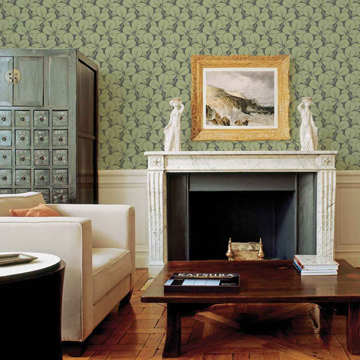 Robert Green Clover Wallpaper - York Wallcoverings - 2970-26109 - York Wallcoverings Wallpaper
