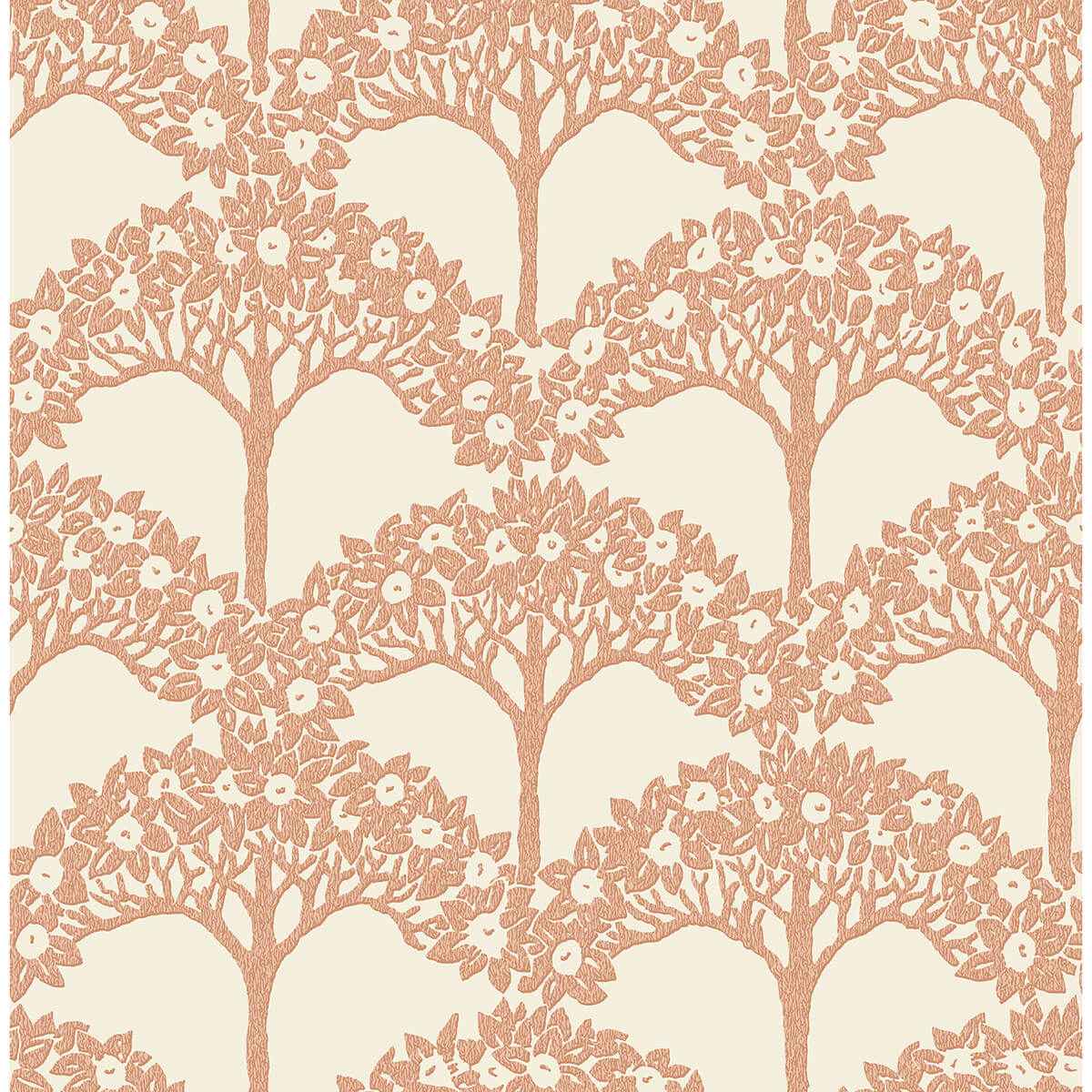 Dawson Rust Magnolia Tree Wallpaper - York Wallcoverings - 2970-26112 - York Wallcoverings Wallpaper