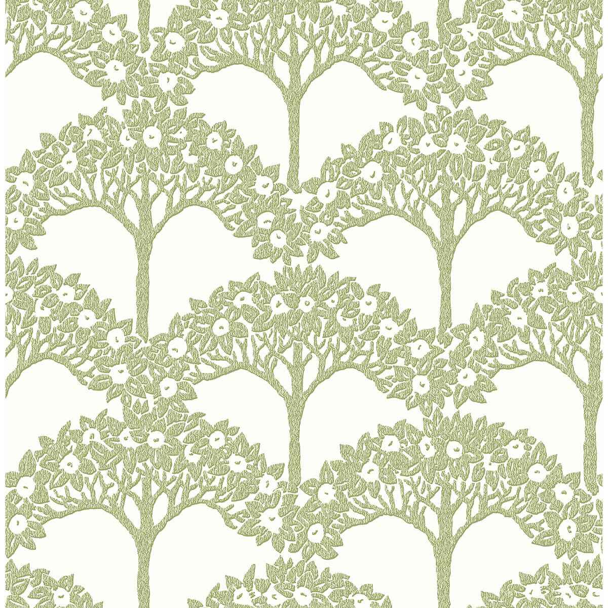 Dawson Green Magnolia Tree Wallpaper - York Wallcoverings - 2970-26114