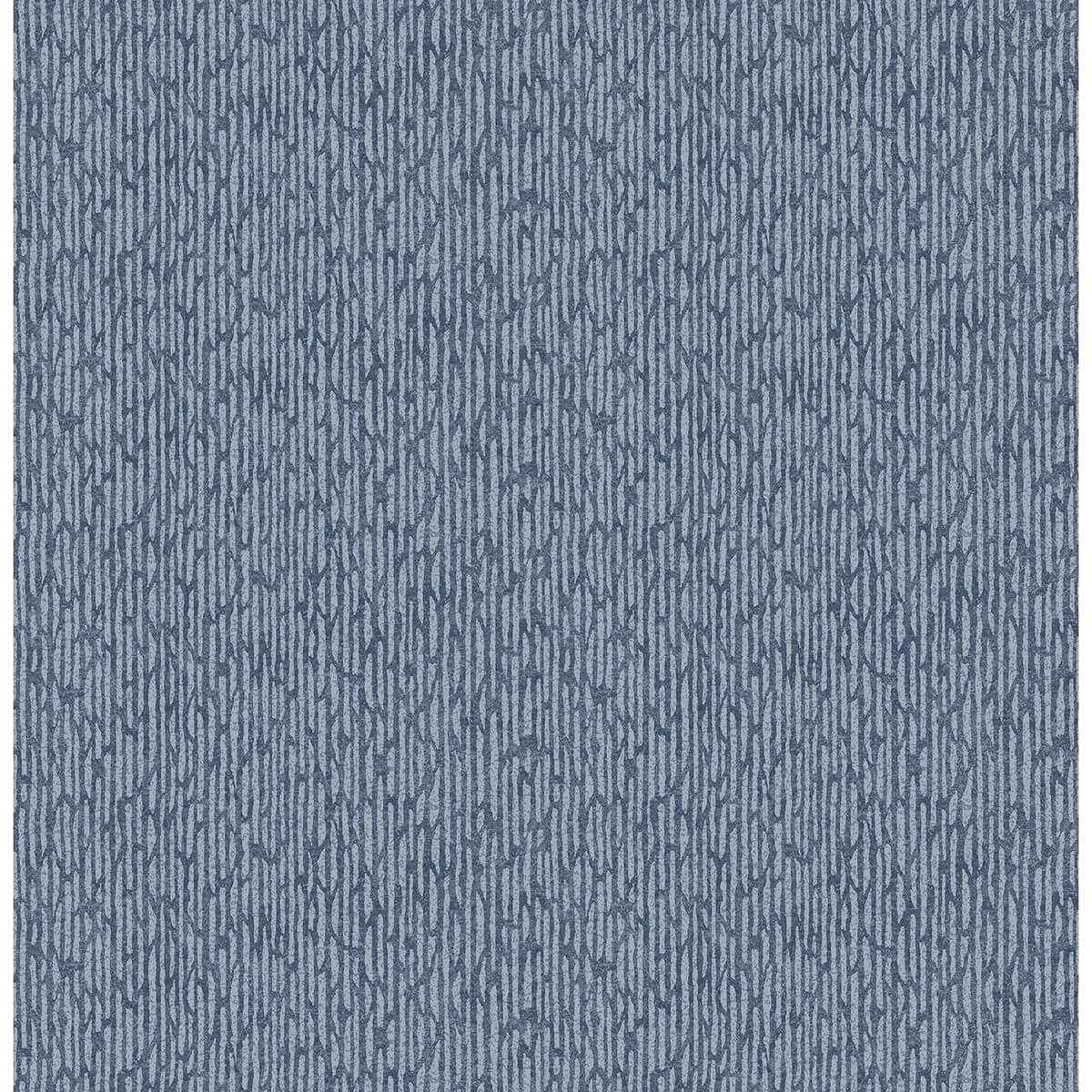 Mackintosh Indigo Textural Wallpaper - York Wallcoverings - 2970-26127