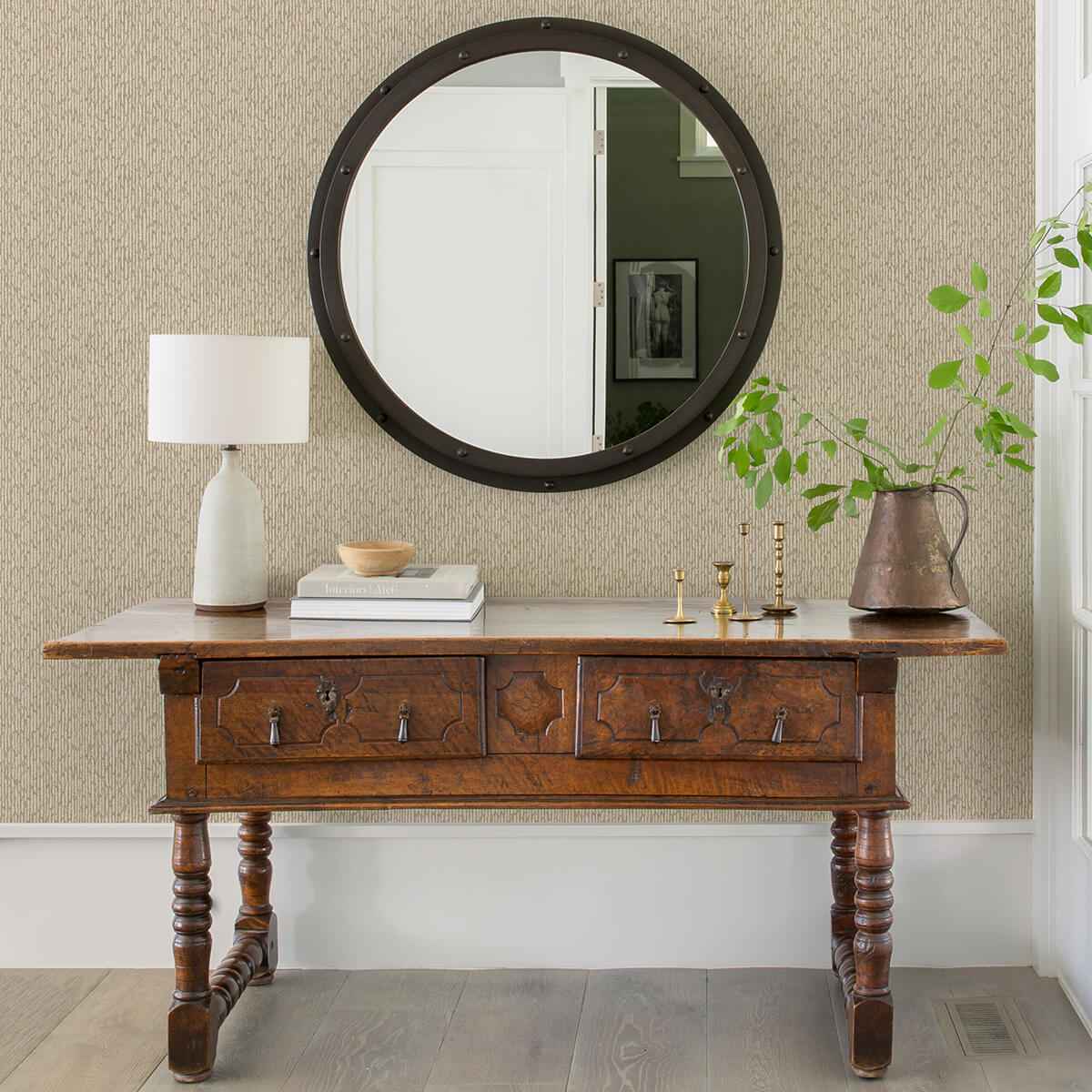Mackintosh Light Brown Textural Wallpaper - York Wallcoverings - 2970-26132 - York Wallcoverings Wallpaper