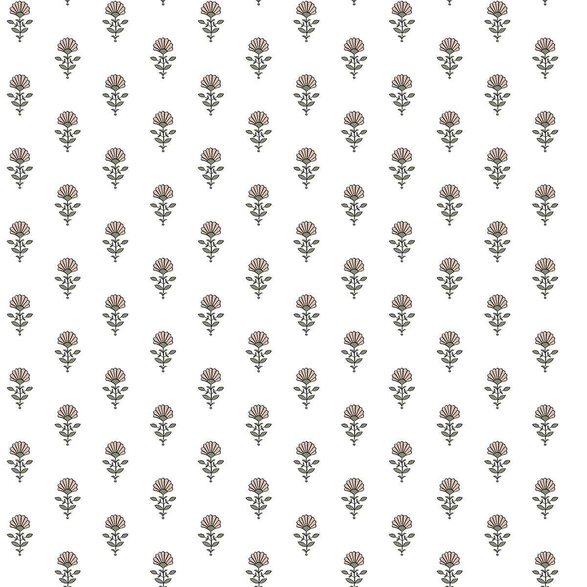 Libby Petal Mini Floral Wallpaper - York Wallcoverings - AST4338 - York Wallcoverings Wallpaper