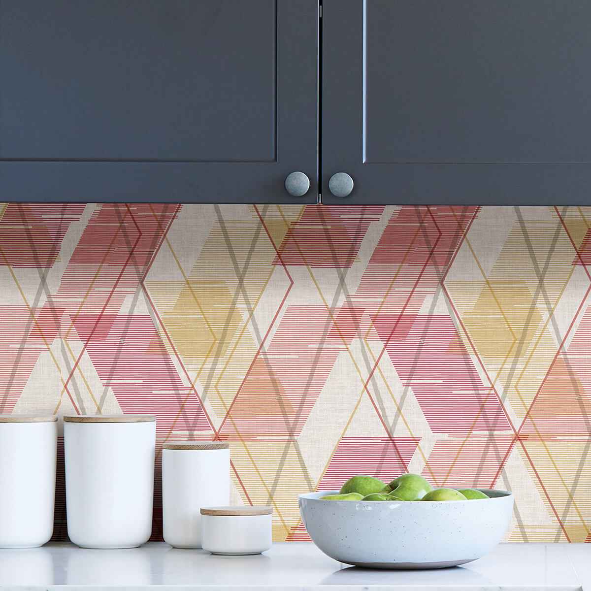 Coral Wallis Peel & Stick Wallpaper - York Wallcoverings - NUS4374 - York Wallcoverings Wallpaper