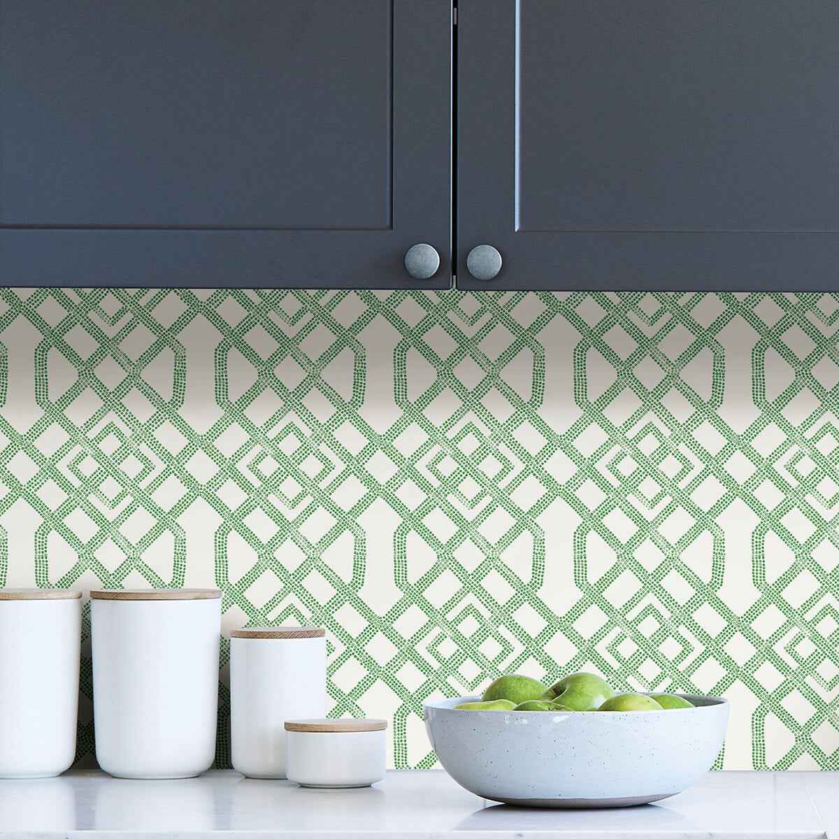 Green Tanner Peel & Stick Wallpaper - York Wallcoverings - NUS4382 - York Wallcoverings Wallpaper