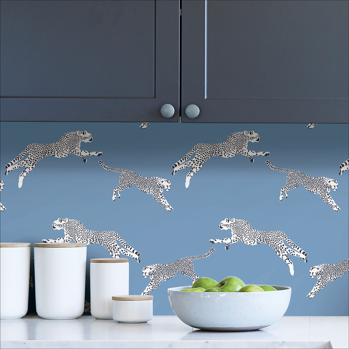 Cloud Nine Leaping Cheetah Peel & Stick - York Wallcoverings - SCS4277 - York Wallcoverings Wallpaper