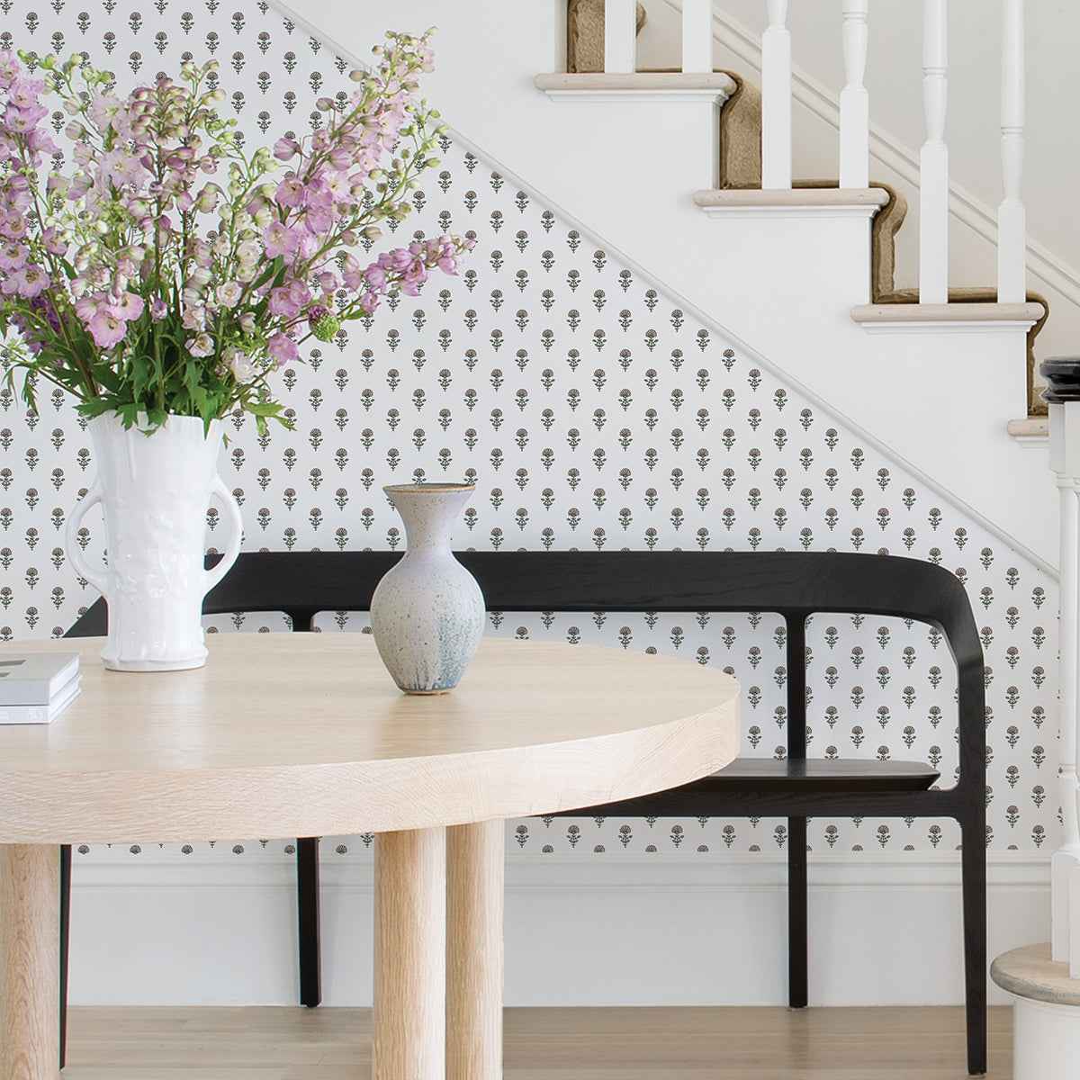 Libby Petal Mini Floral Wallpaper - York Wallcoverings - AST4338 - York Wallcoverings Wallpaper