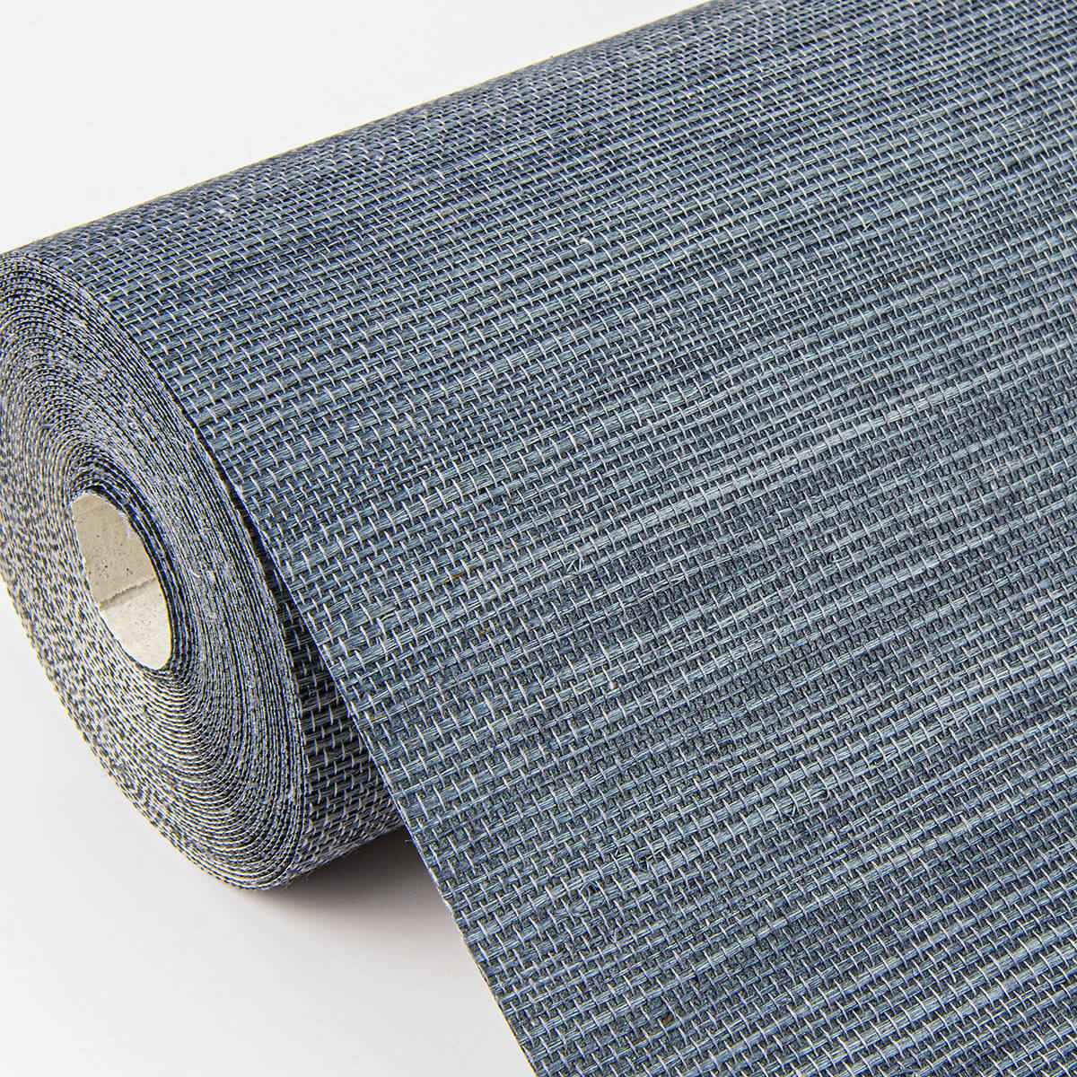 Victoria Indigo Sisal Grasscloth Wallpaper - York Wallcoverings - 2972-80015 - York Wallcoverings Wallpaper