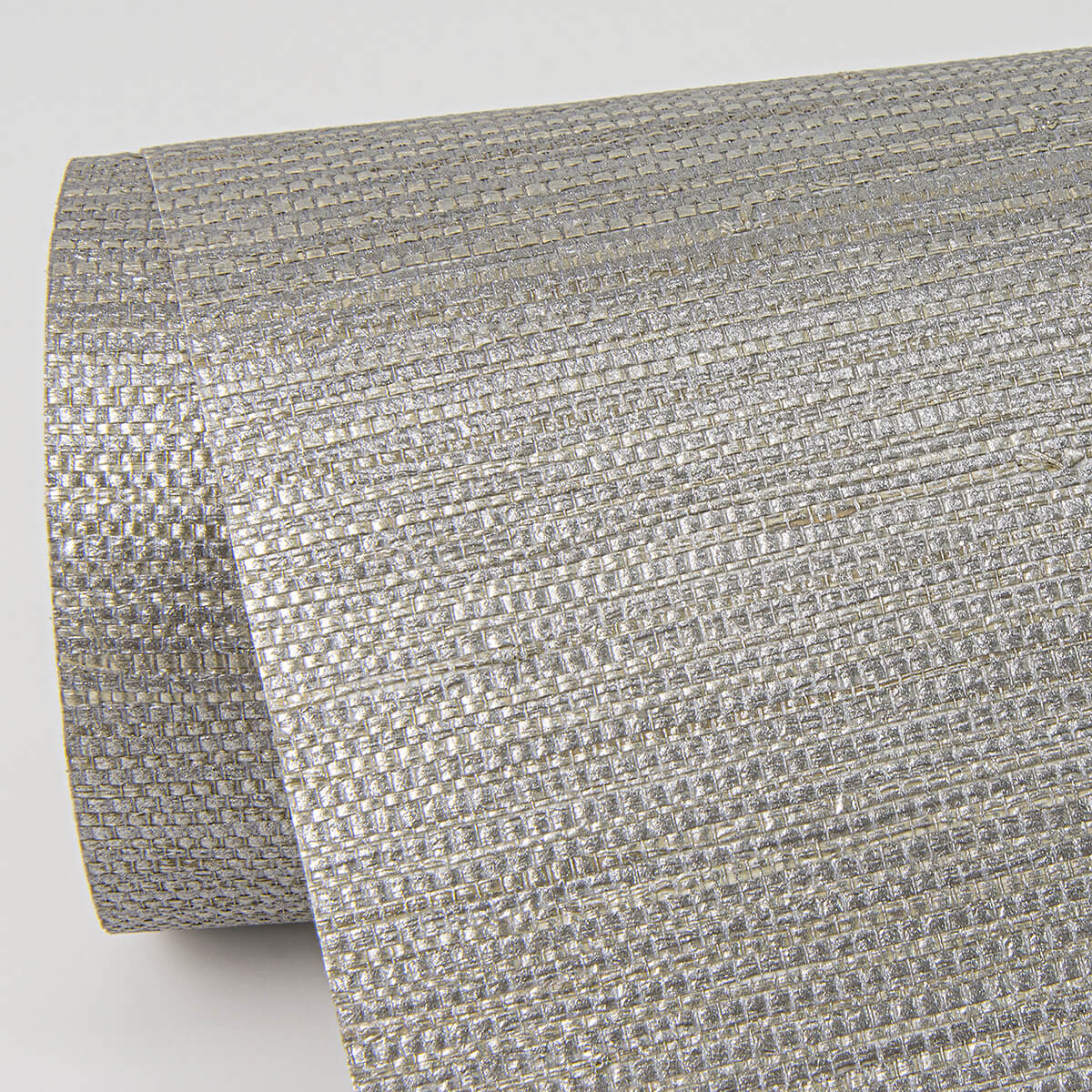 liaohe-silver-raffia-grasscloth-wallpaper-york-wallcoverings-2972-80032 - York Wallcoverings Wallpaper