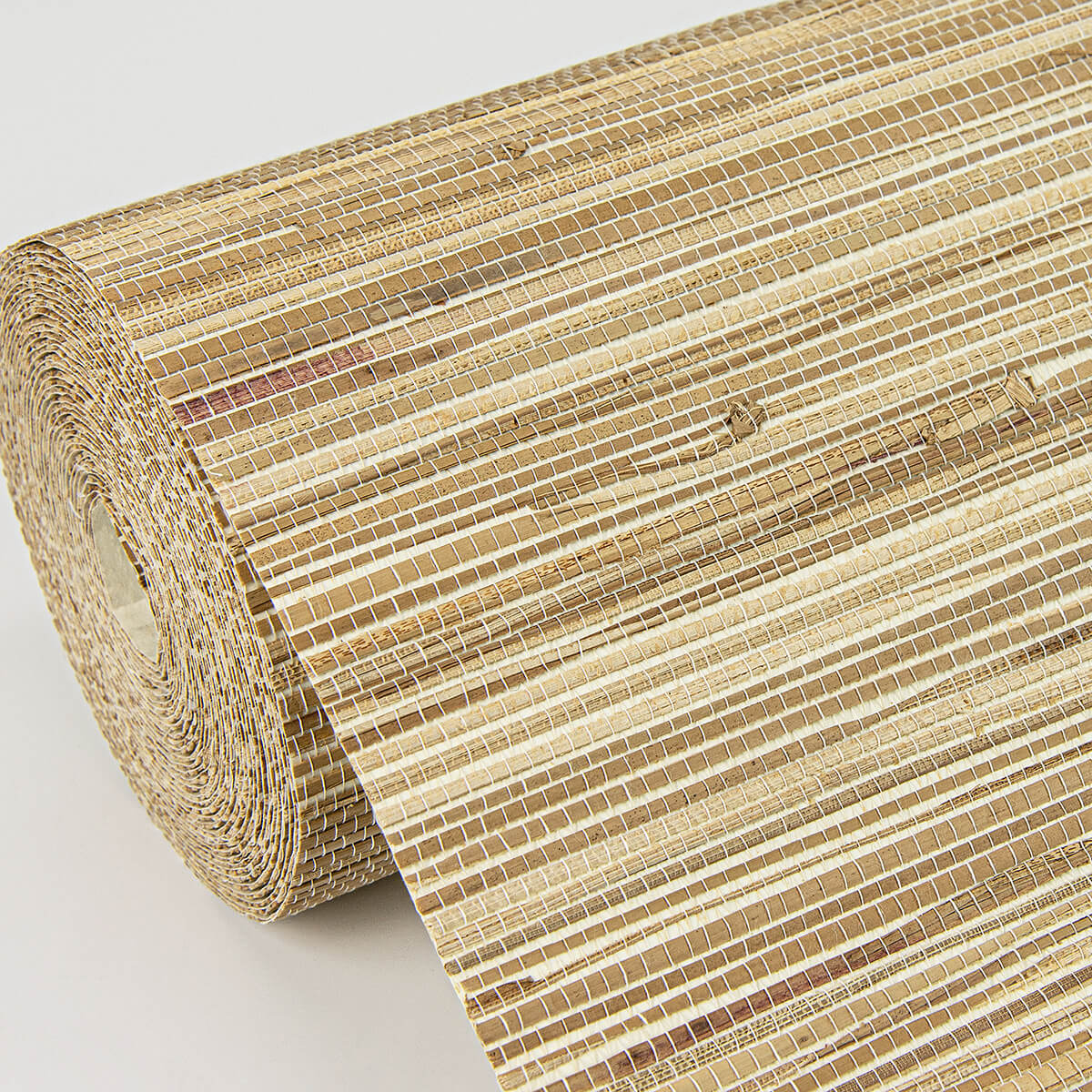 shuang-light-brown-handmade-grasscloth-wallpaper-york-wallcoverings-2972-86107 - York Wallcoverings Wallpaper