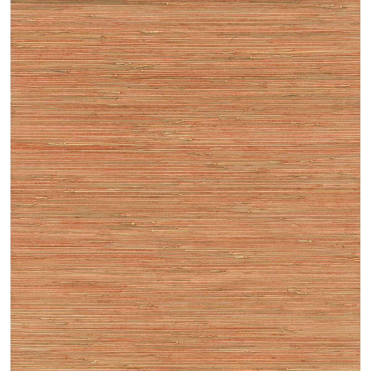 Shuang Coral Handmade Grasscloth Wallpaper - York Wallcoverings - 2972-86108