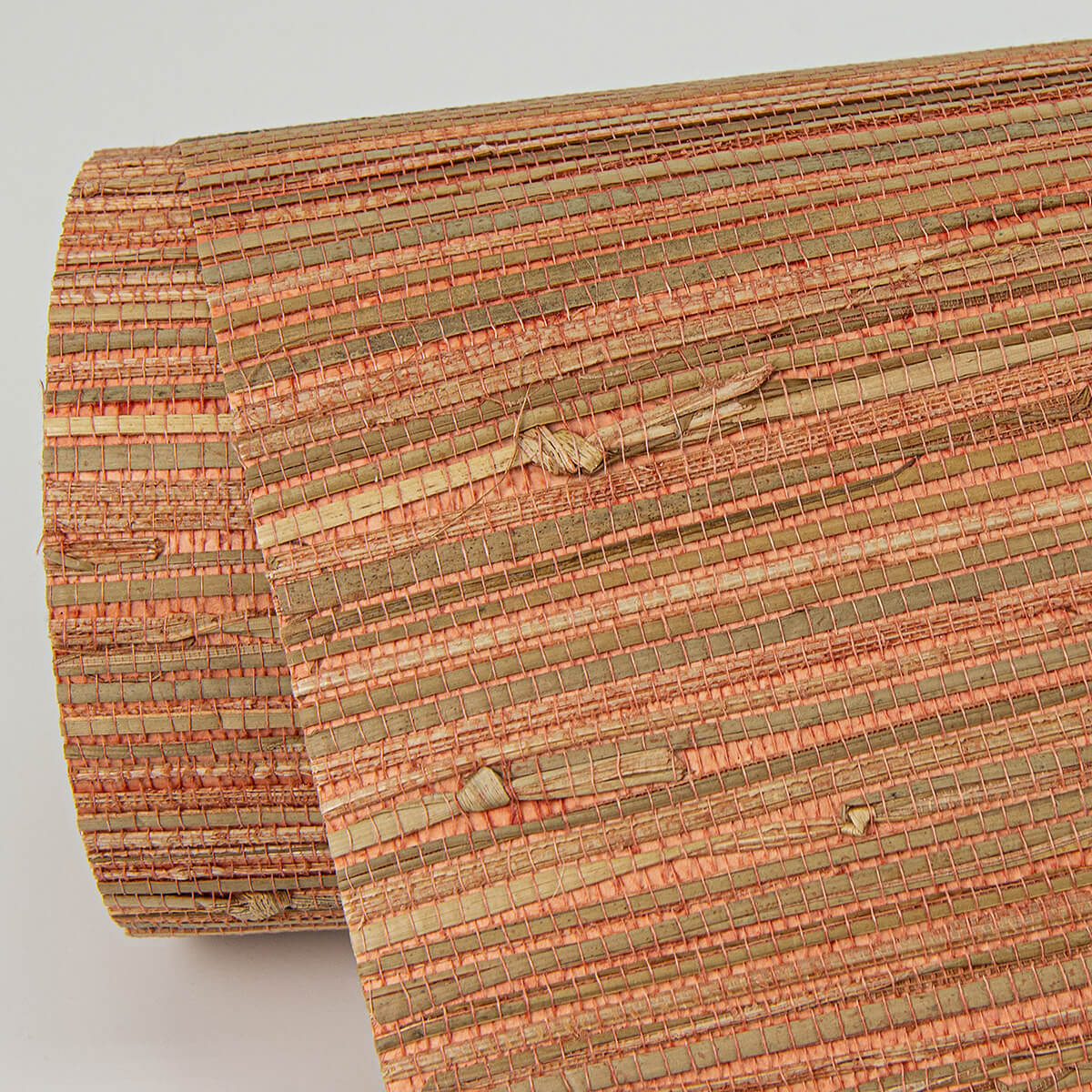 shuang-coral-handmade-grasscloth-wallpaper-york-wallcoverings-2972-86108 - York Wallcoverings Wallpaper