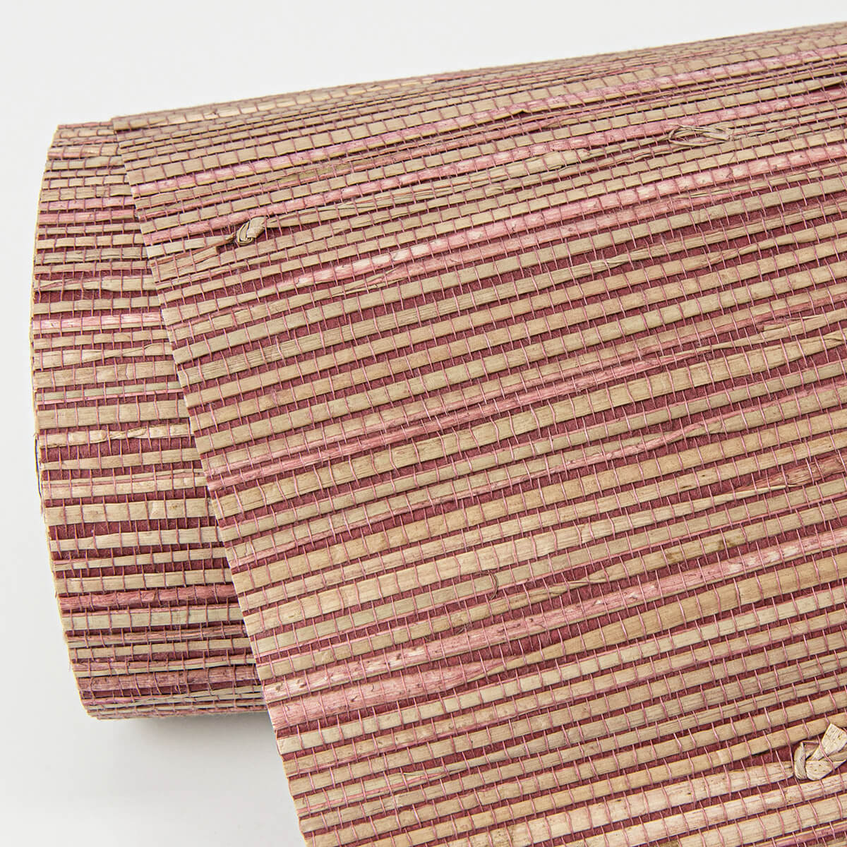 shuang-raspberry-handmade-grasscloth-wallpaper-york-wallcoverings-2972-86109 - York Wallcoverings Wallpaper