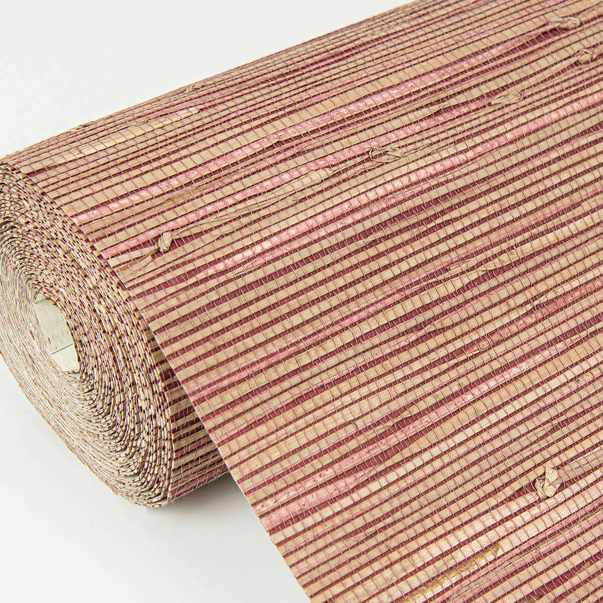 shuang-raspberry-handmade-grasscloth-wallpaper-york-wallcoverings-2972-86109 - York Wallcoverings Wallpaper