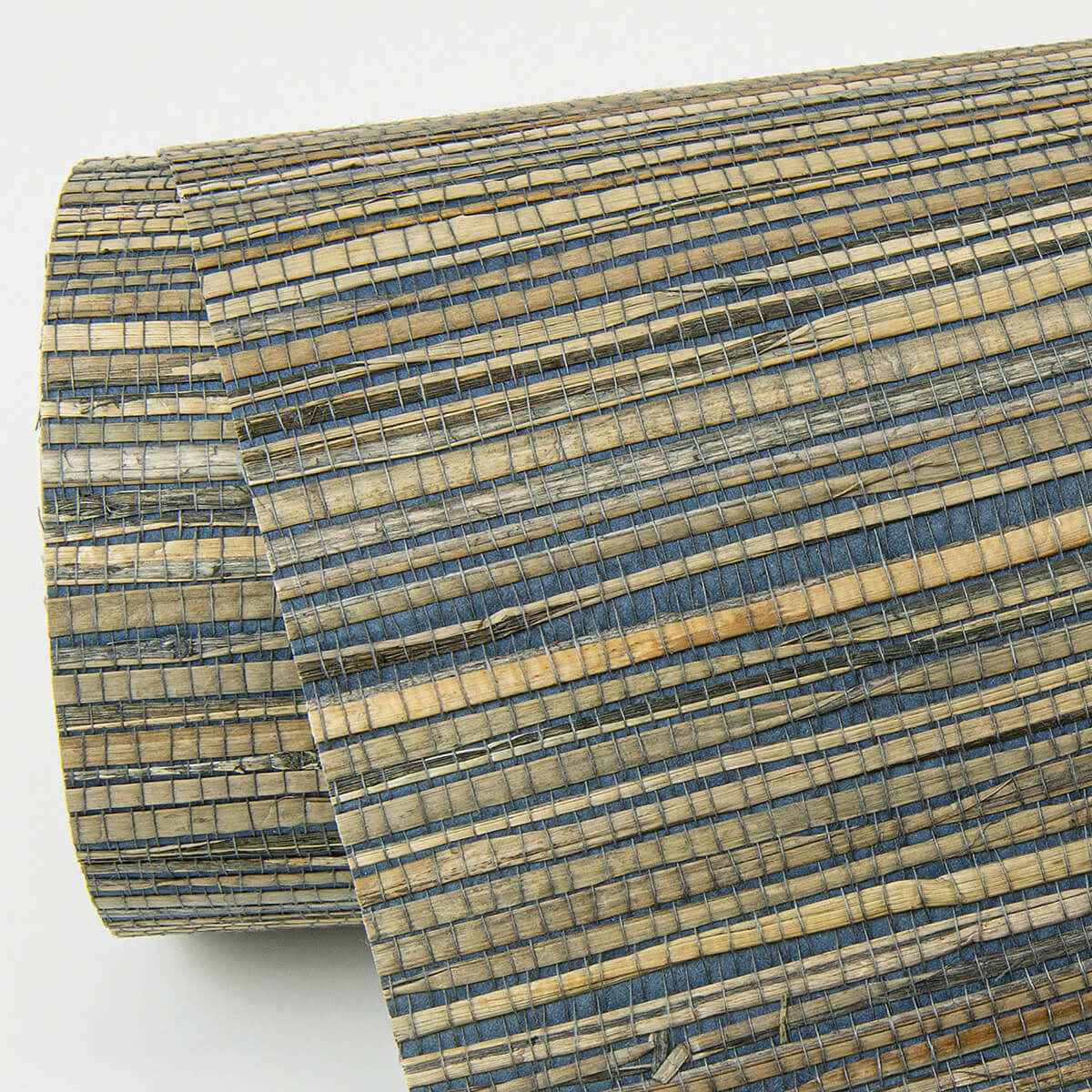 Shuang Teal Handmade Grasscloth Wallpaper - York Wallcoverings - 2972-86111 - York Wallcoverings Wallpaper