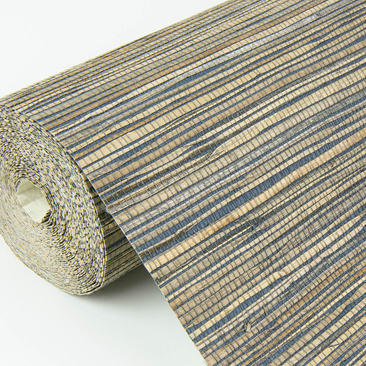 shuang-teal-handmade-grasscloth-wallpaper-york-wallcoverings-2972-86111 - York Wallcoverings Papel pintado