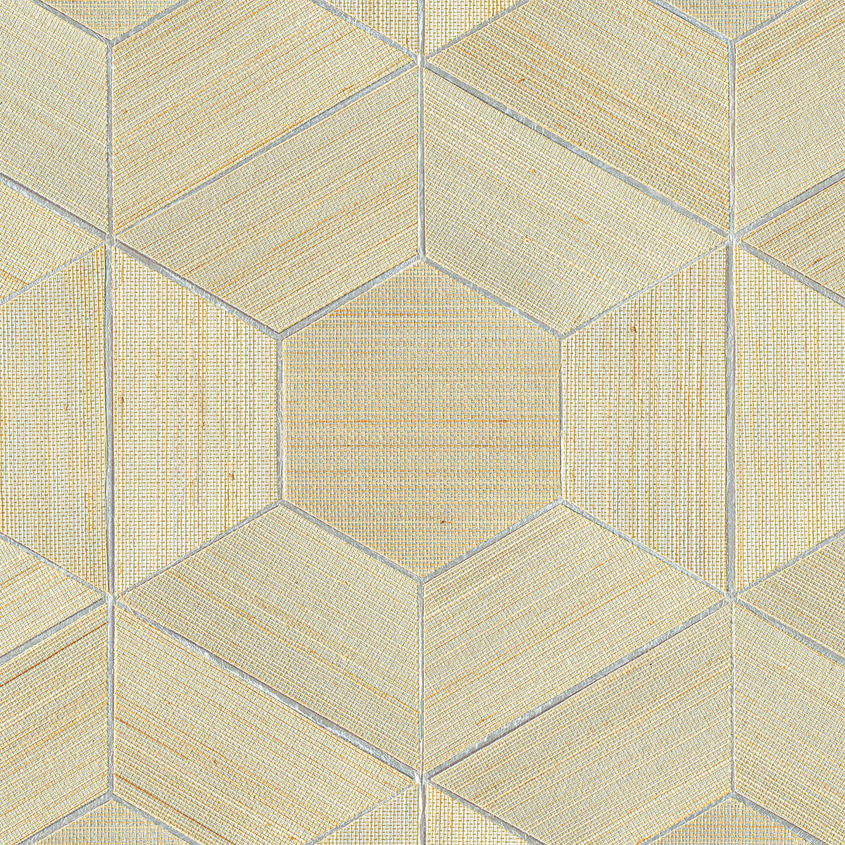 linzhi-metallic-abaca-grasscloth-wallpaper-york-wallcoverings-2972-86114 - York Wallcoverings Wallpaper