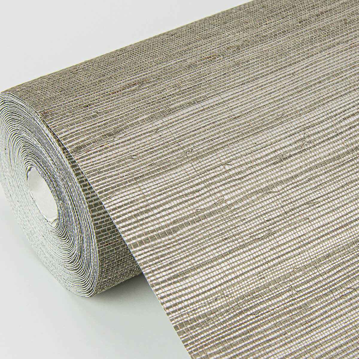 Caihon Silver Sisal Grasscloth Wallpaper - York Wallcoverings - 2972-86116 - York Wallcoverings Wallpaper