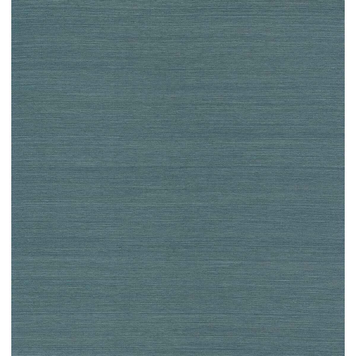 Aiko Blue Sisal Grasscloth Wallpaper - York Wallcoverings - 2972-86122