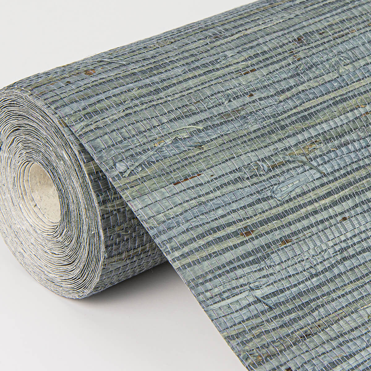 aiko-teal-sisal-grasscloth-wallpaper-york-wallcoverings-2972-86124 - York Wallcoverings Papel pintado