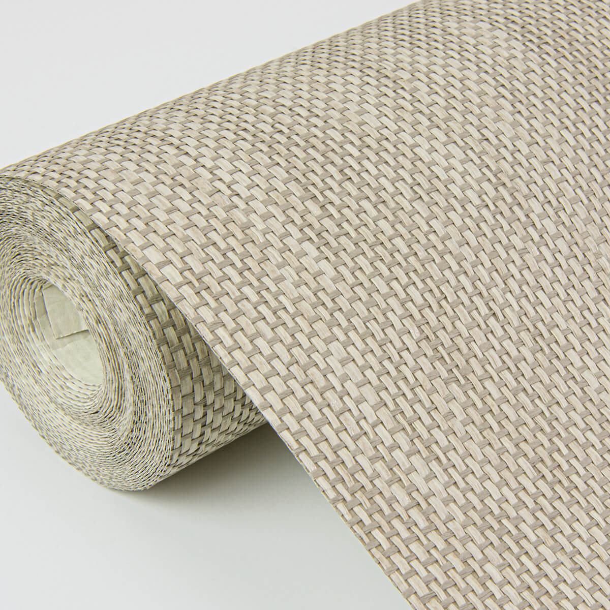 jia-taupe-paper-weave-grasscloth-wallpaper-york-wallcoverings-2972-86140 - York Wallcoverings Wallpaper