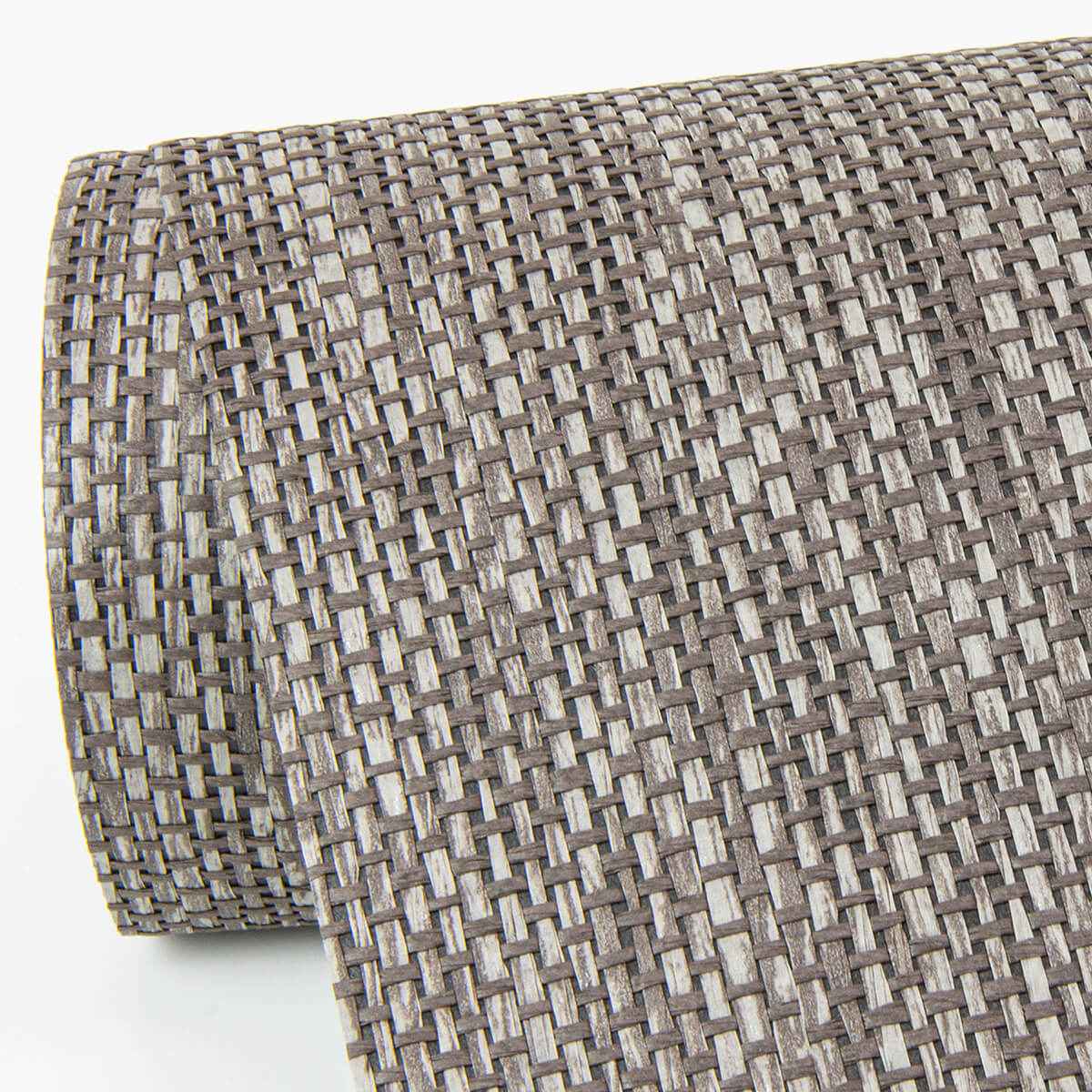 Jia Charcoal Paper Weave Grasscloth Wallpaper - York Wallcoverings - 2972-86141 - York Wallcoverings Wallpaper