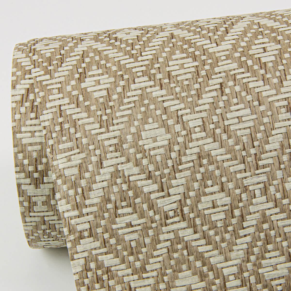 hui-light-brown-paper-weave-grasscloth-wallpaper-york-wallcoverings-2972-86147 - York Wallcoverings Papel pintado