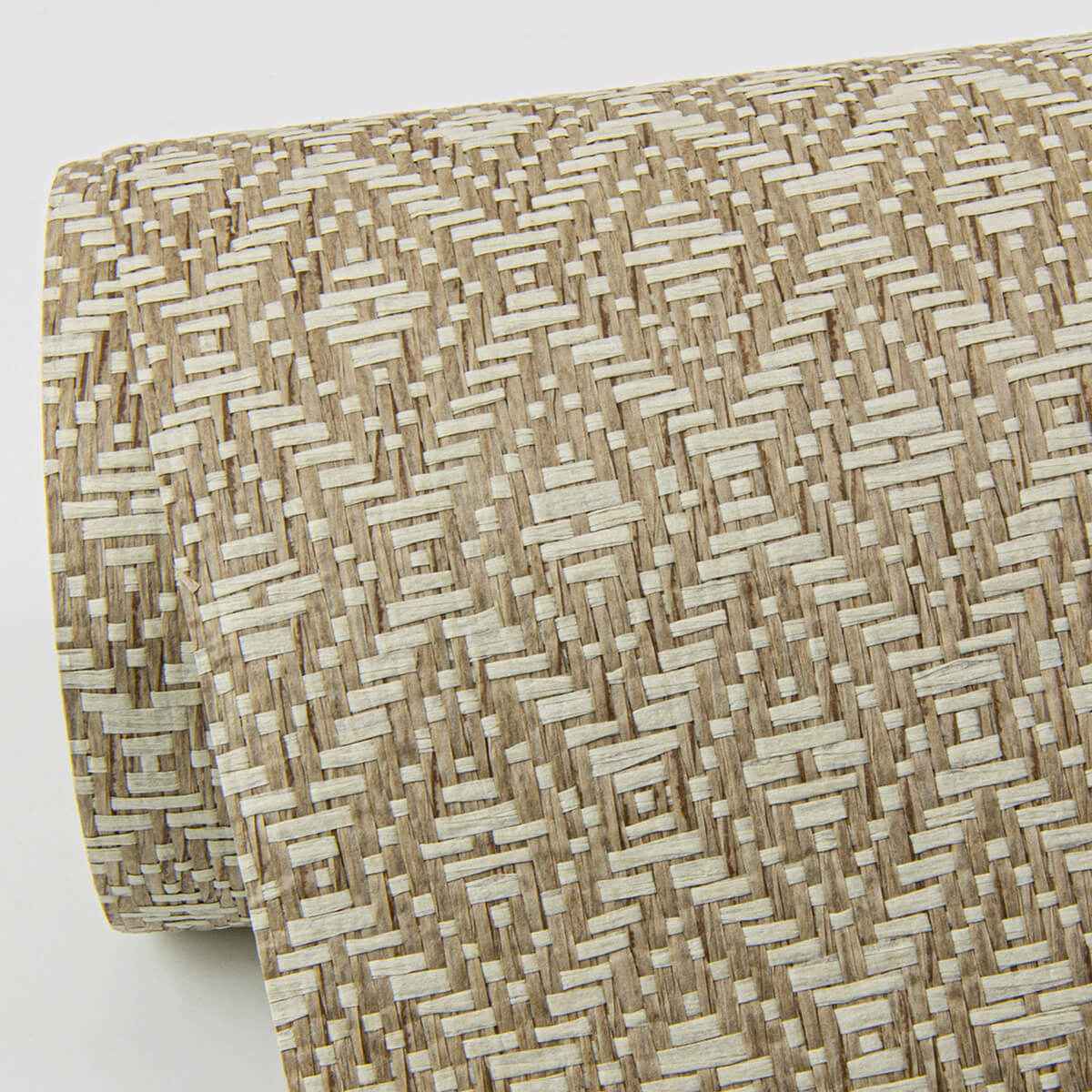 Hui Light Brown Paper Weave Grasscloth Wallpaper - York Wallcoverings - 2972-86147 - York Wallcoverings Wallpaper