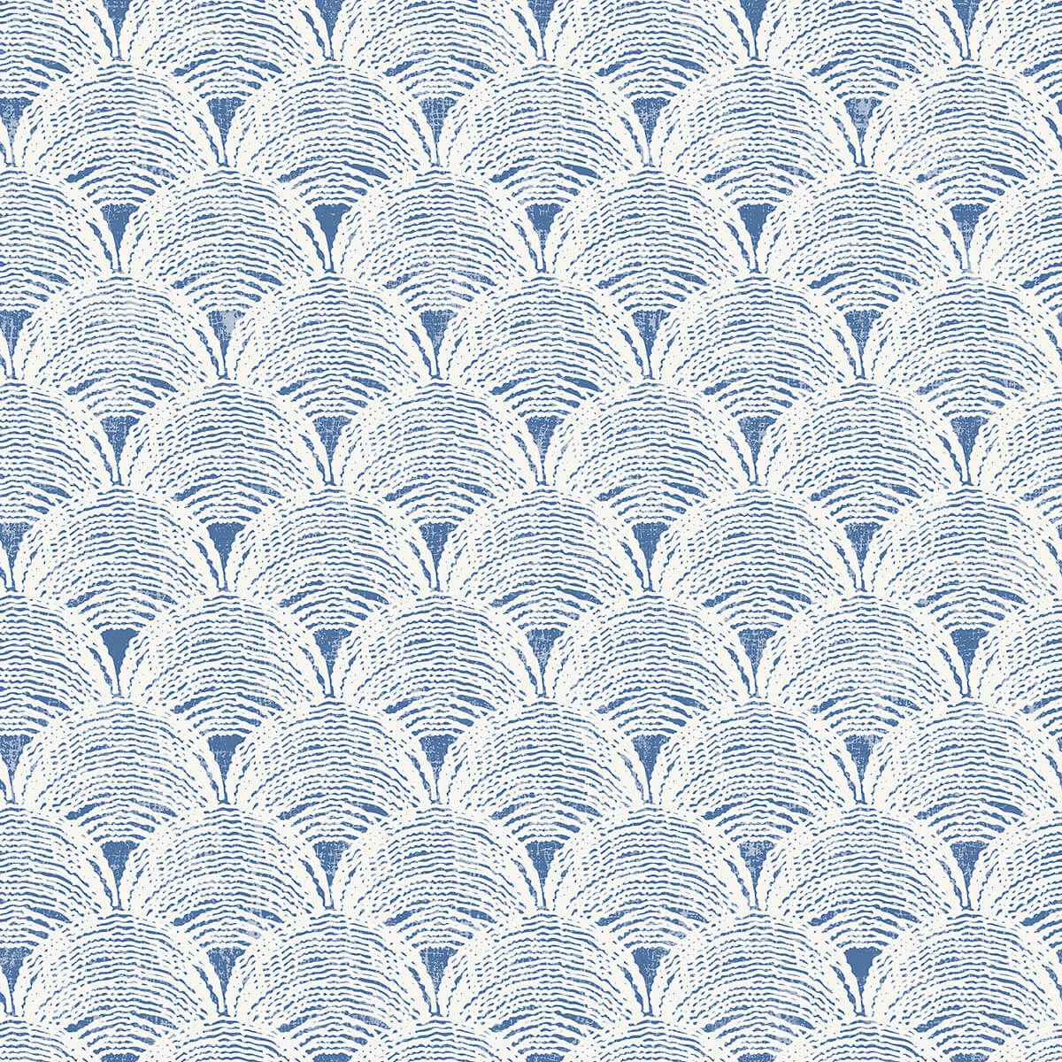 Blue Manila Peel & Stick Wallpaper - York Wallcoverings - NUS4445