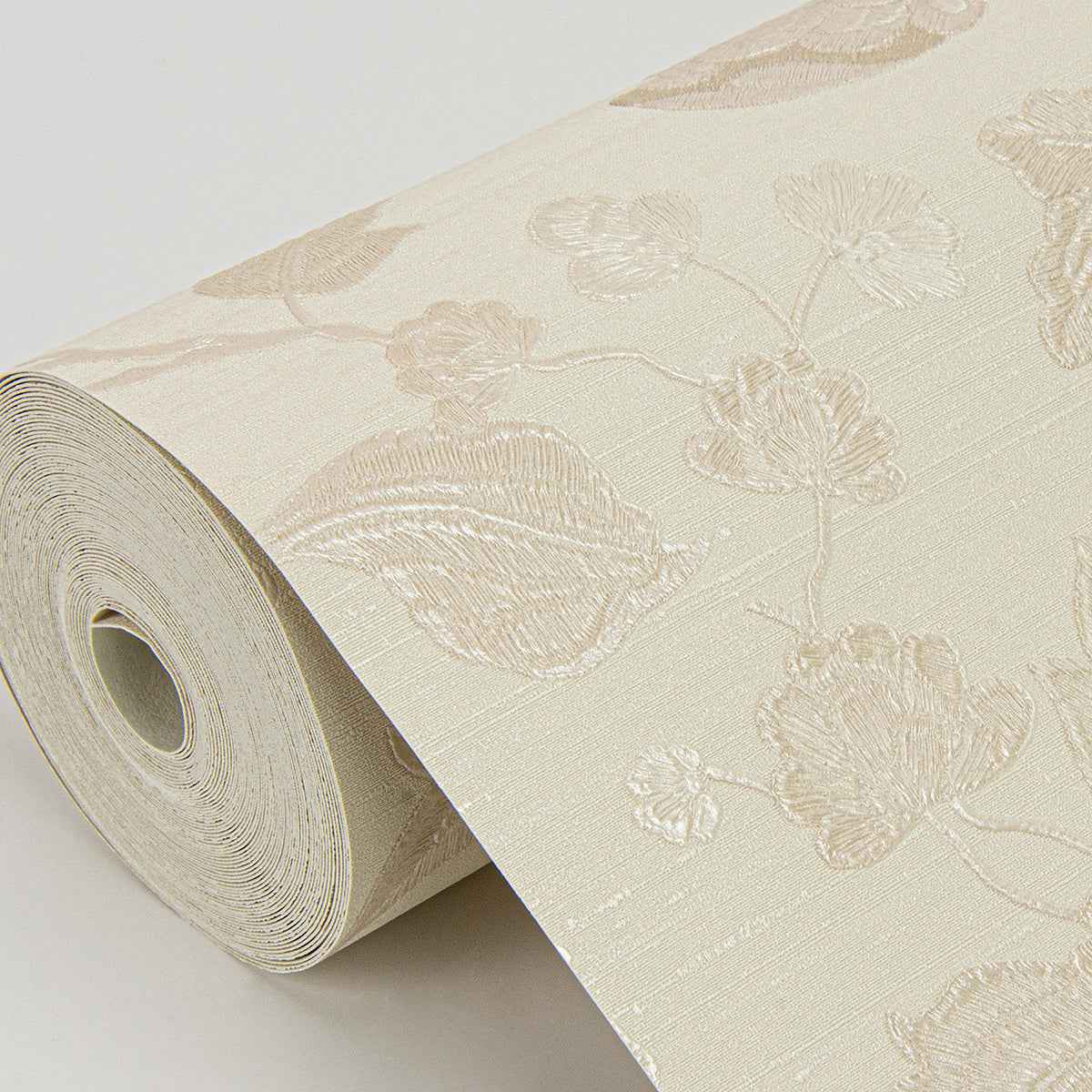 Vittoria Cream Floral Wallpaper - York Wallcoverings - 4058-24842 - York Wallcoverings Wallpaper