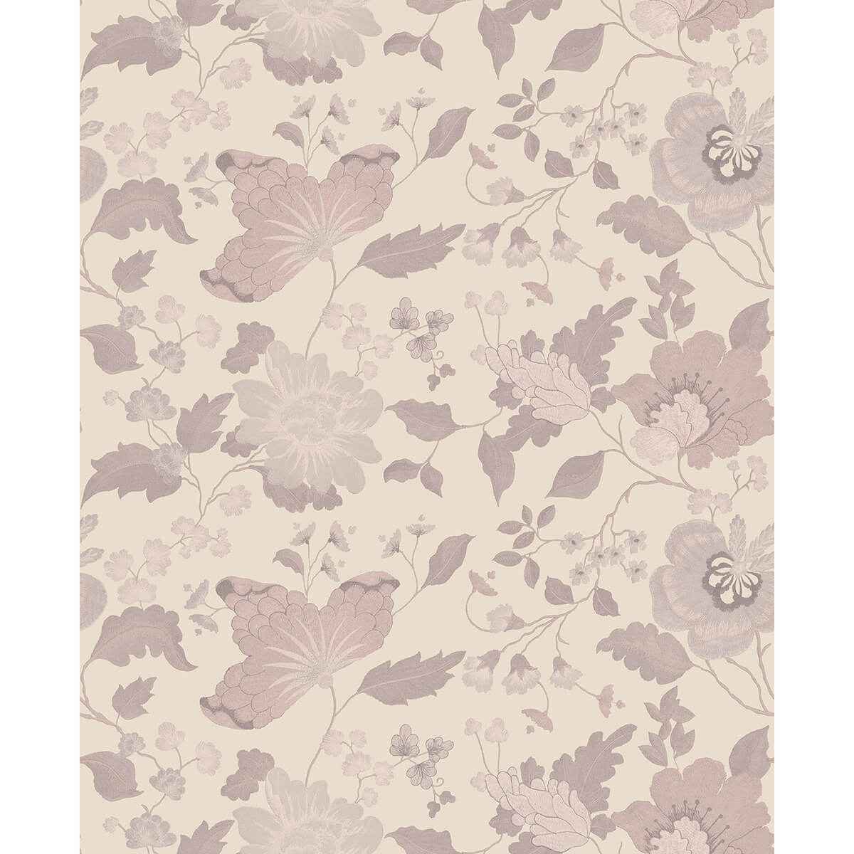 Vittoria Rose Floral Wallpaper - York Wallcoverings - 4058-24845 - York Wallcoverings Wallpaper