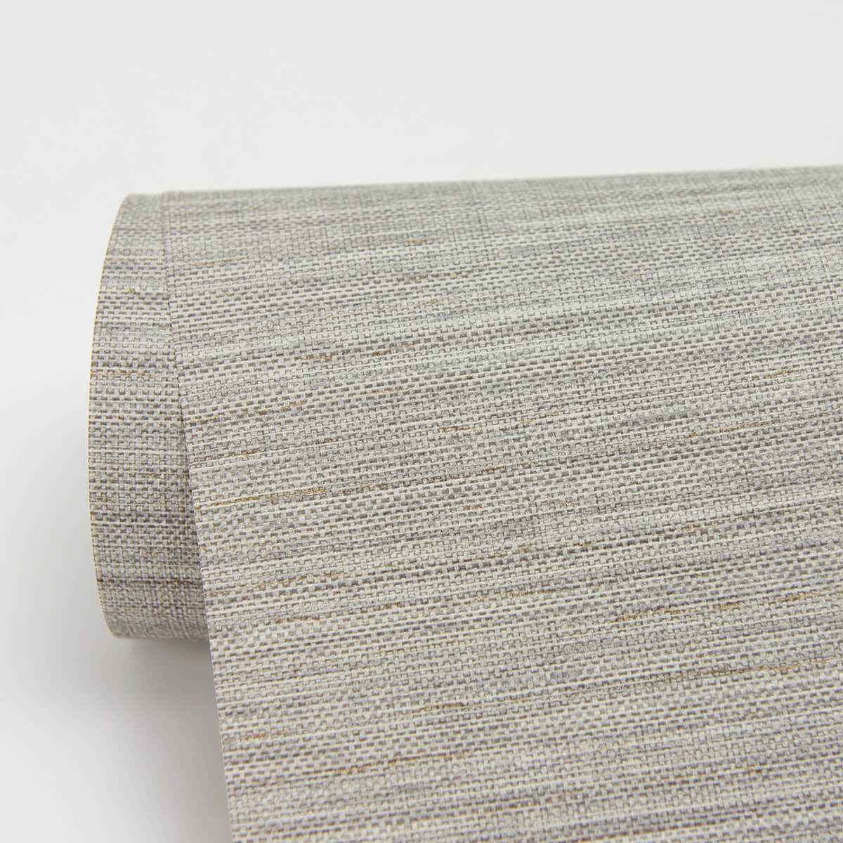 Bay Ridge Light Grey Faux Grasscloth Wallpaper - York Wallcoverings - 2984-2782 - York Wallcoverings Wallpaper