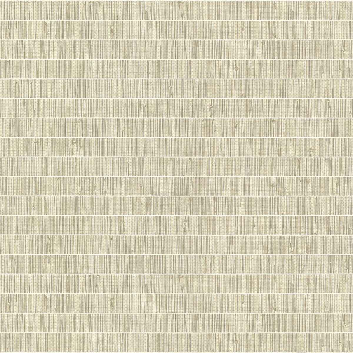 Luz Taupe Faux Grasscloth Wallpaper - York Wallcoverings - 2984-70007