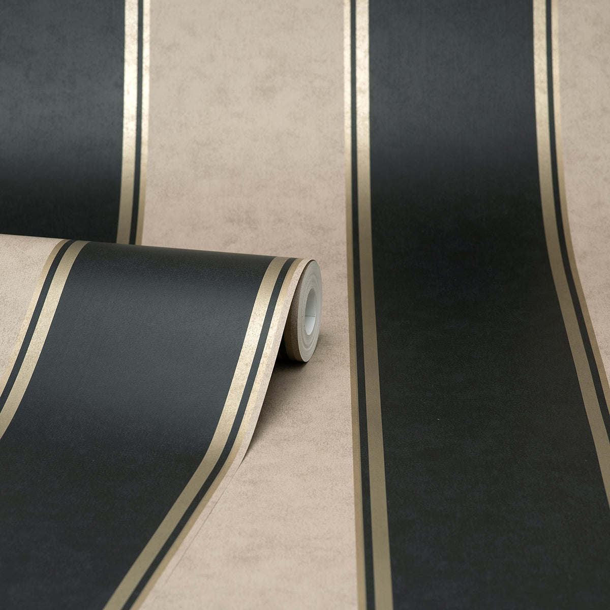 rydia-black-stripe-wallpaper-york-wallcoverings-m1707 - York Wallcoverings Wallpaper