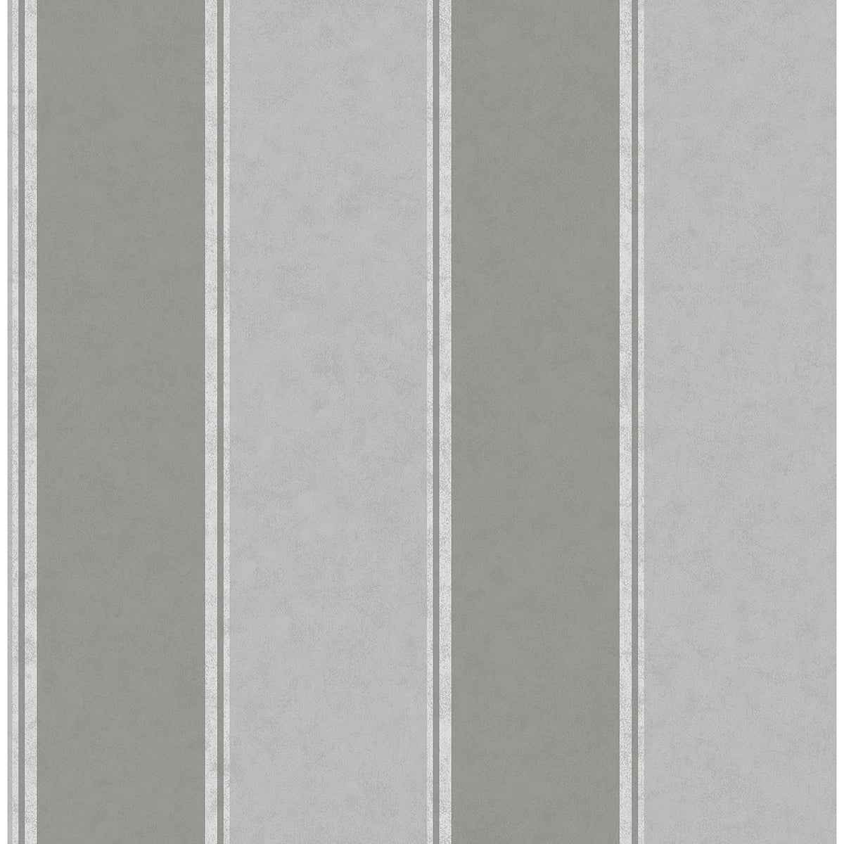Rydia Grey Stripe Wallpaper - York Wallcoverings - M1709 - York Wallcoverings Wallpaper