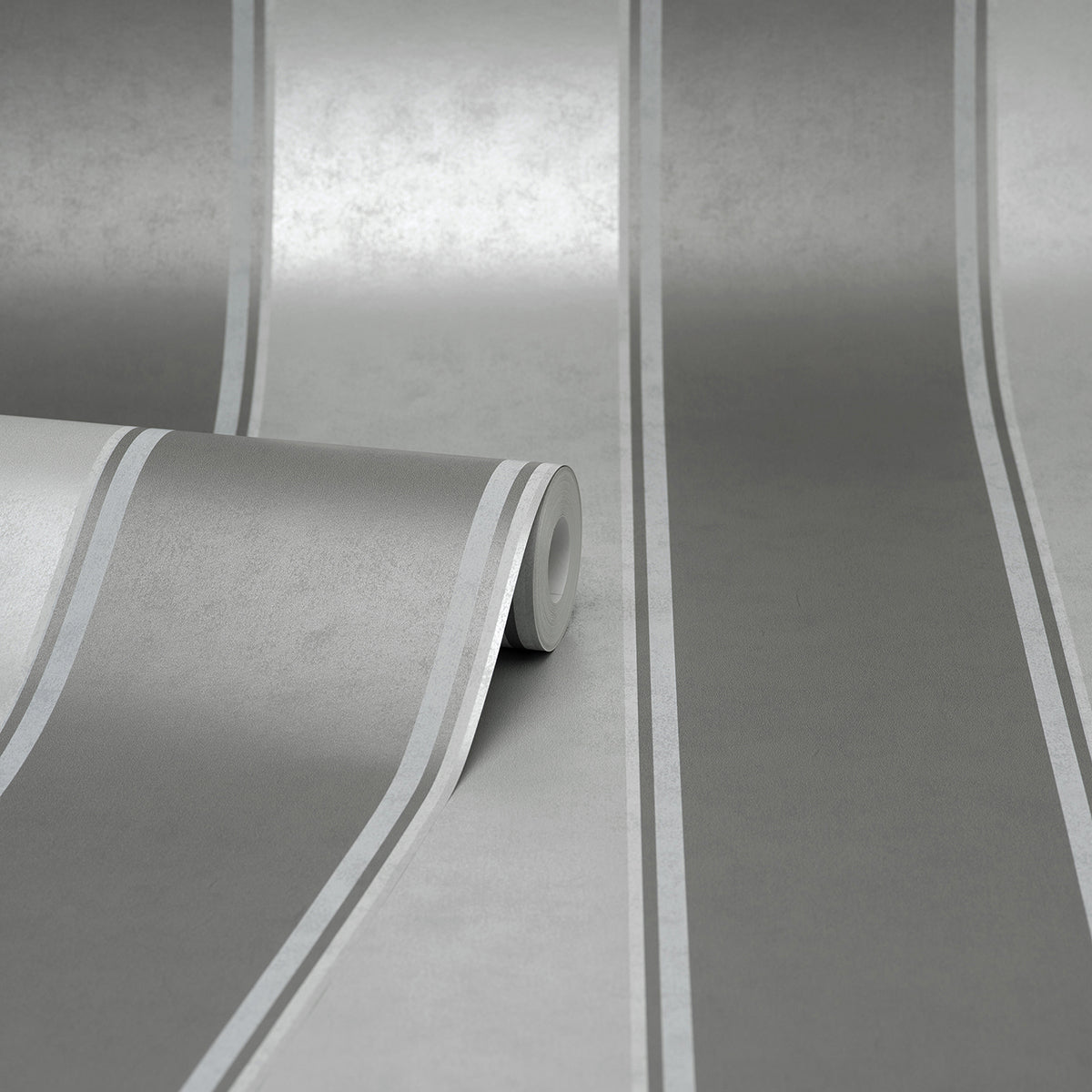 rydia-grey-stripe-wallpaper-york-wallcoverings-m1709 - York Wallcoverings Wallpaper