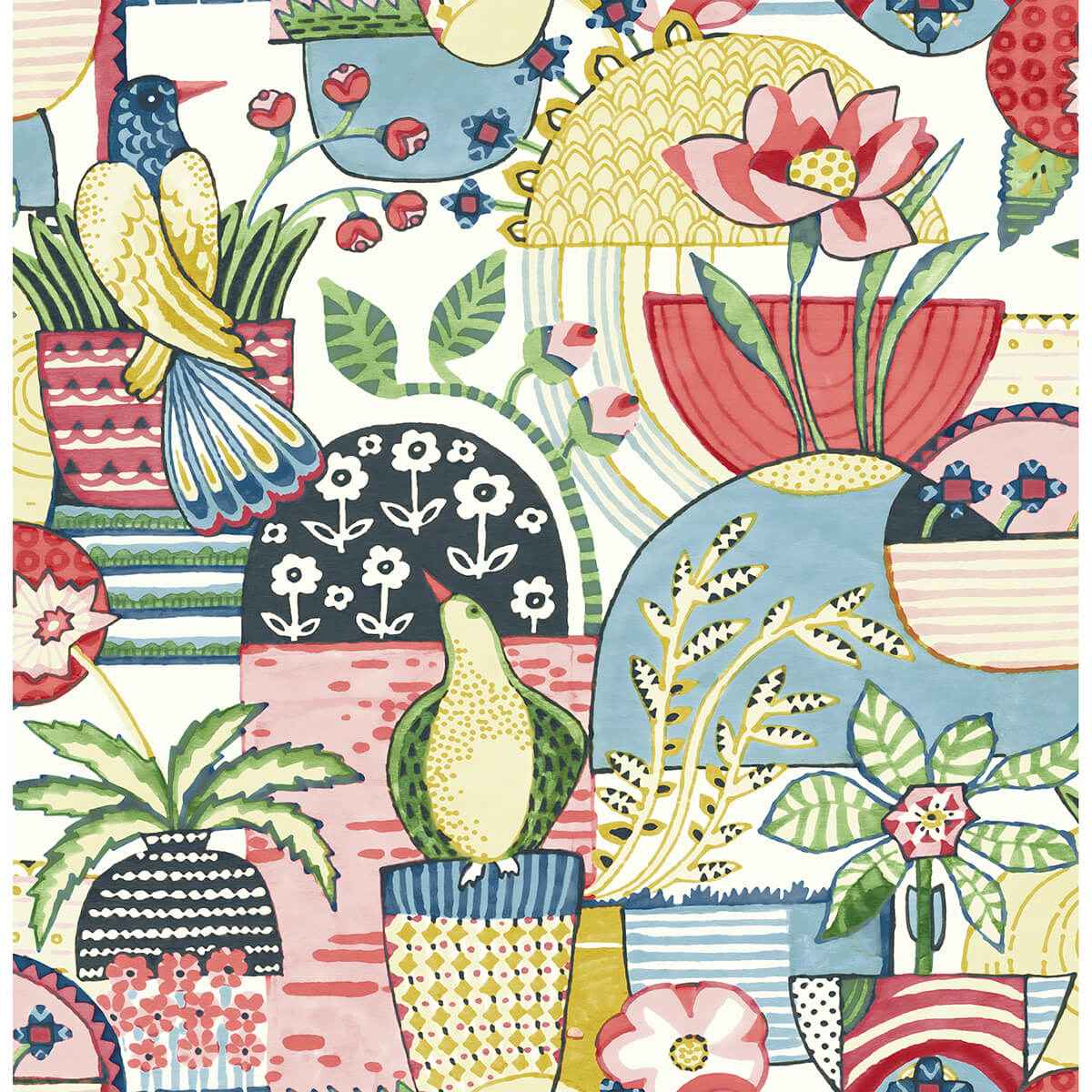 Multi Avriel Peel & Stick Wallpaper - York Wallcoverings - CBS4517 - York Wallcoverings Wallpaper