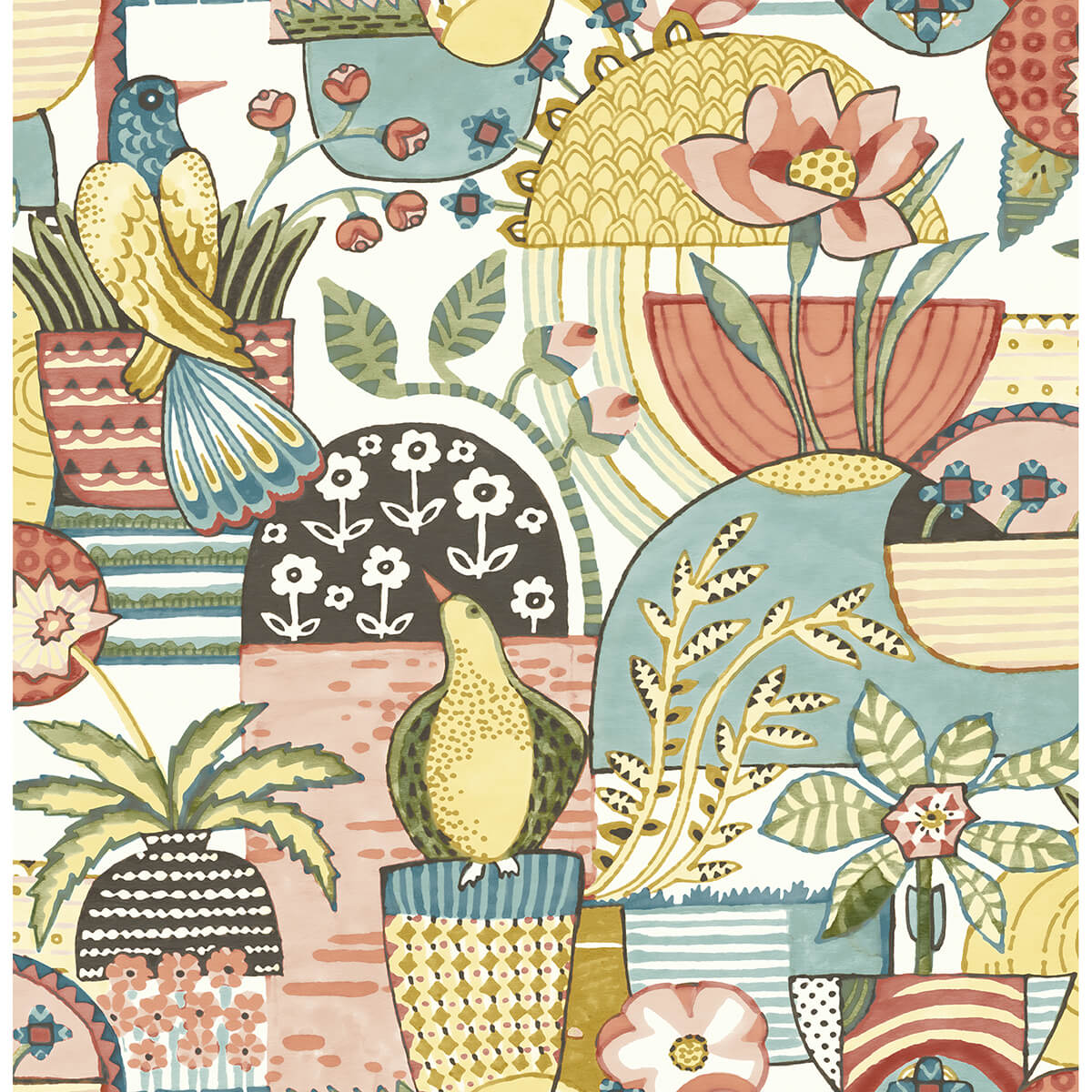 Spice Avriel Peel & Stick Wallpaper - York Wallcoverings - CBS4518 - York Wallcoverings Wallpaper