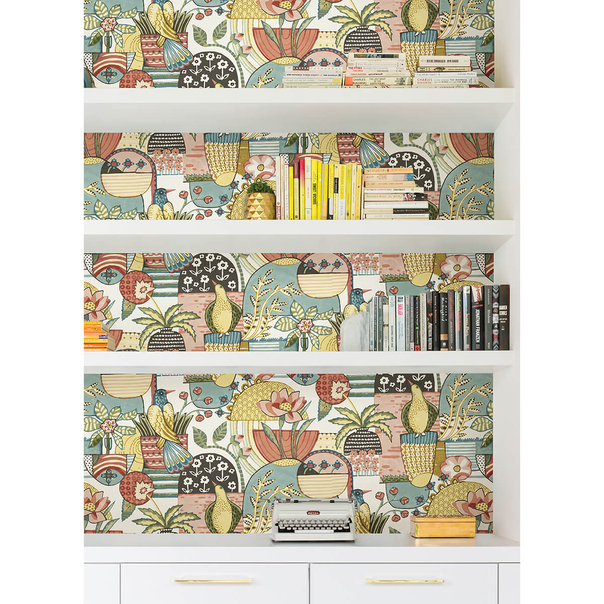 Spice Avriel Peel & Stick Wallpaper - York Wallcoverings - CBS4518 - York Wallcoverings Wallpaper