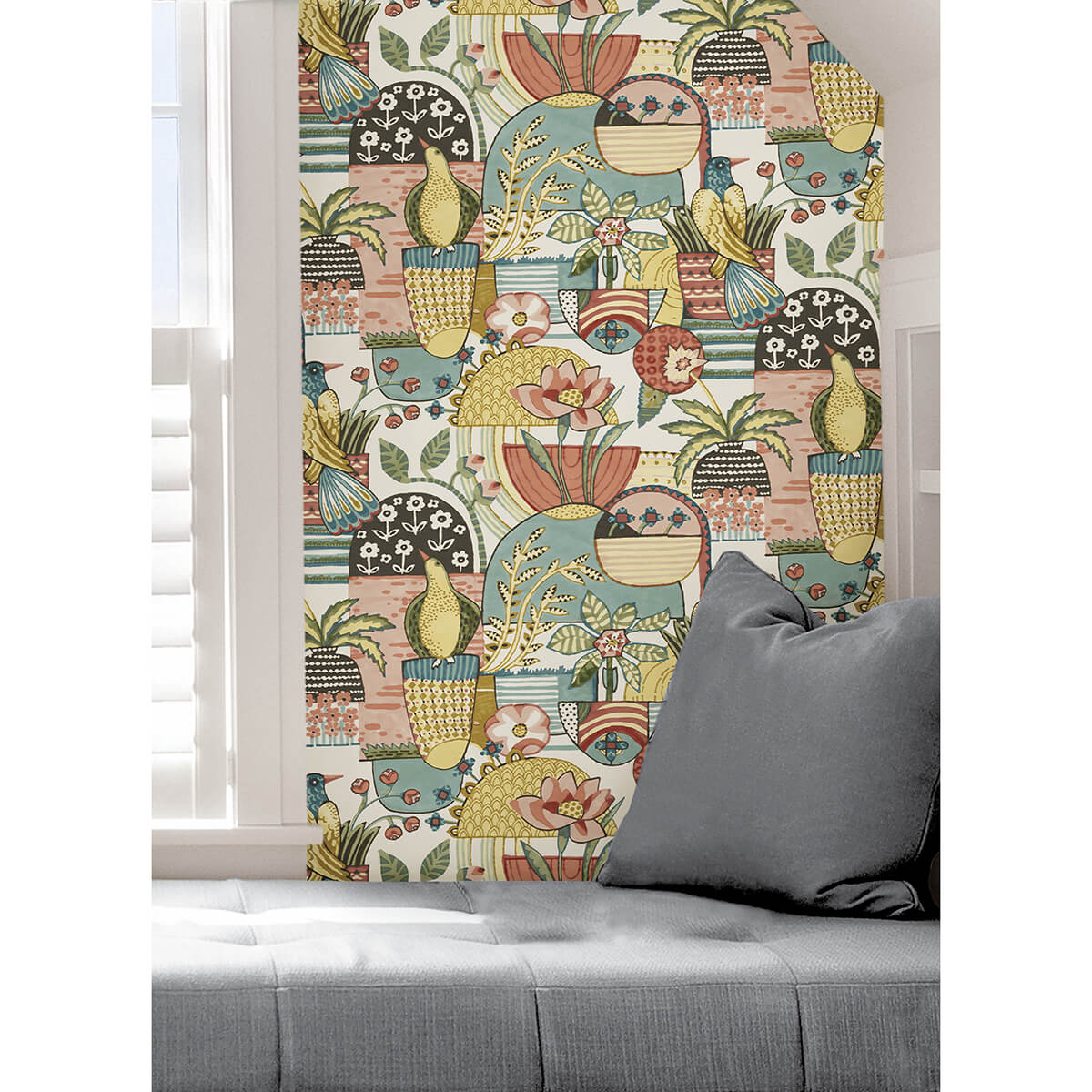 Spice Avriel Peel & Stick Wallpaper - York Wallcoverings - CBS4518 - York Wallcoverings Wallpaper