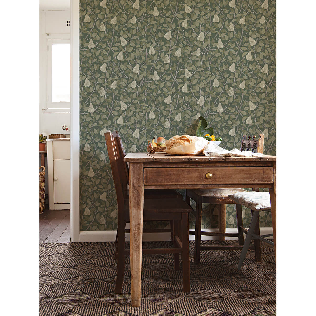 pirum-green-pear-wallpaper-york-wallcoverings-2999-13105 - York Wallcoverings Wallpaper