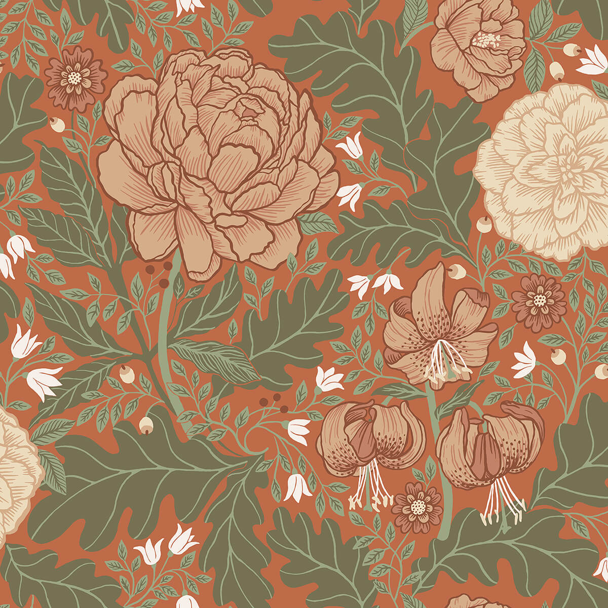 camille-red-peony-lily-wallpaper-york-wallcoverings-2999-14004